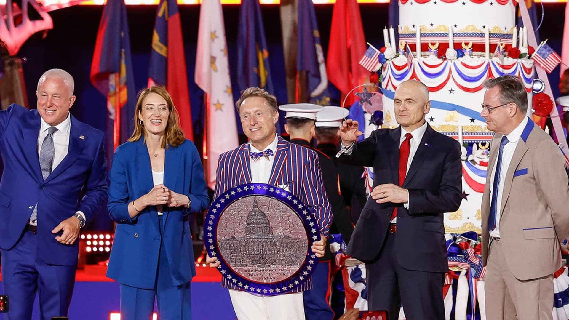 ROBERTA METSOLA MARKS 250 YEARS OF U.S. INDEPENDENCE AND HIGHLIGHTS STRONG TRANSATLANTIC COOPERATION WITH EUROPE