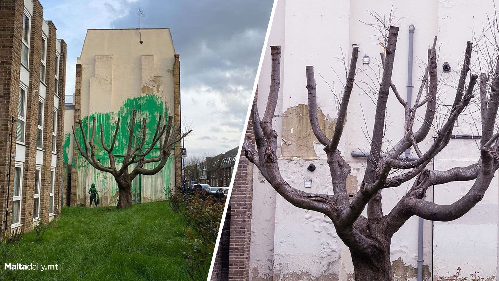 New Banksy Piece Emerges In North London