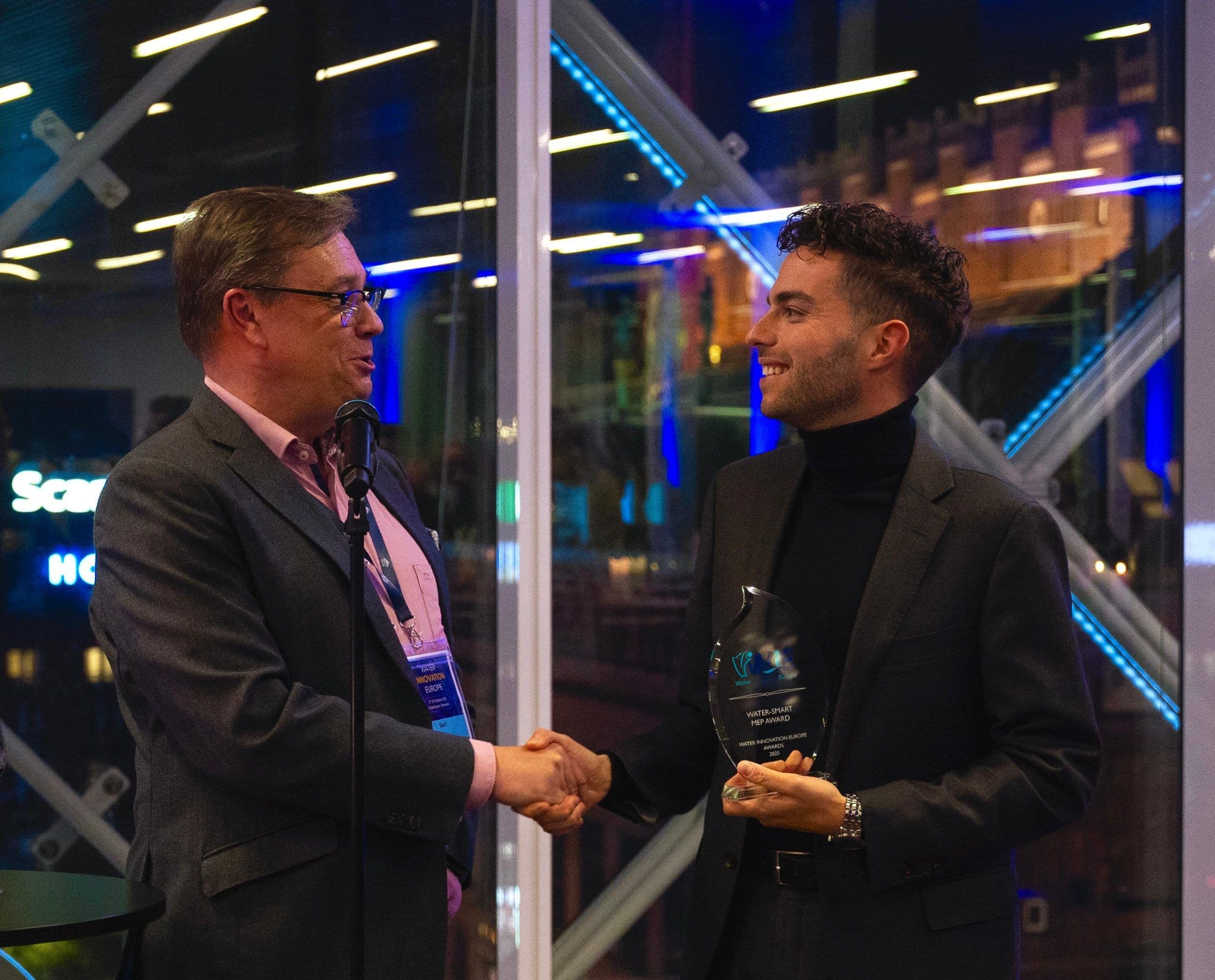 Thomas Bajada Named “Water-Smart MEP Of The Year” During The Water Innovation Conference In Denmark