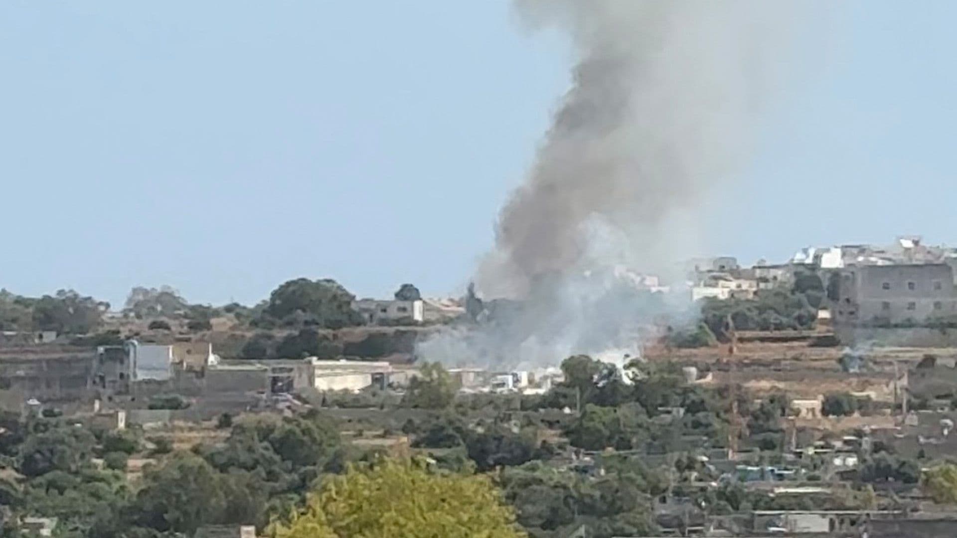 Large Cloud of Smoke Spotted in Qormi Area