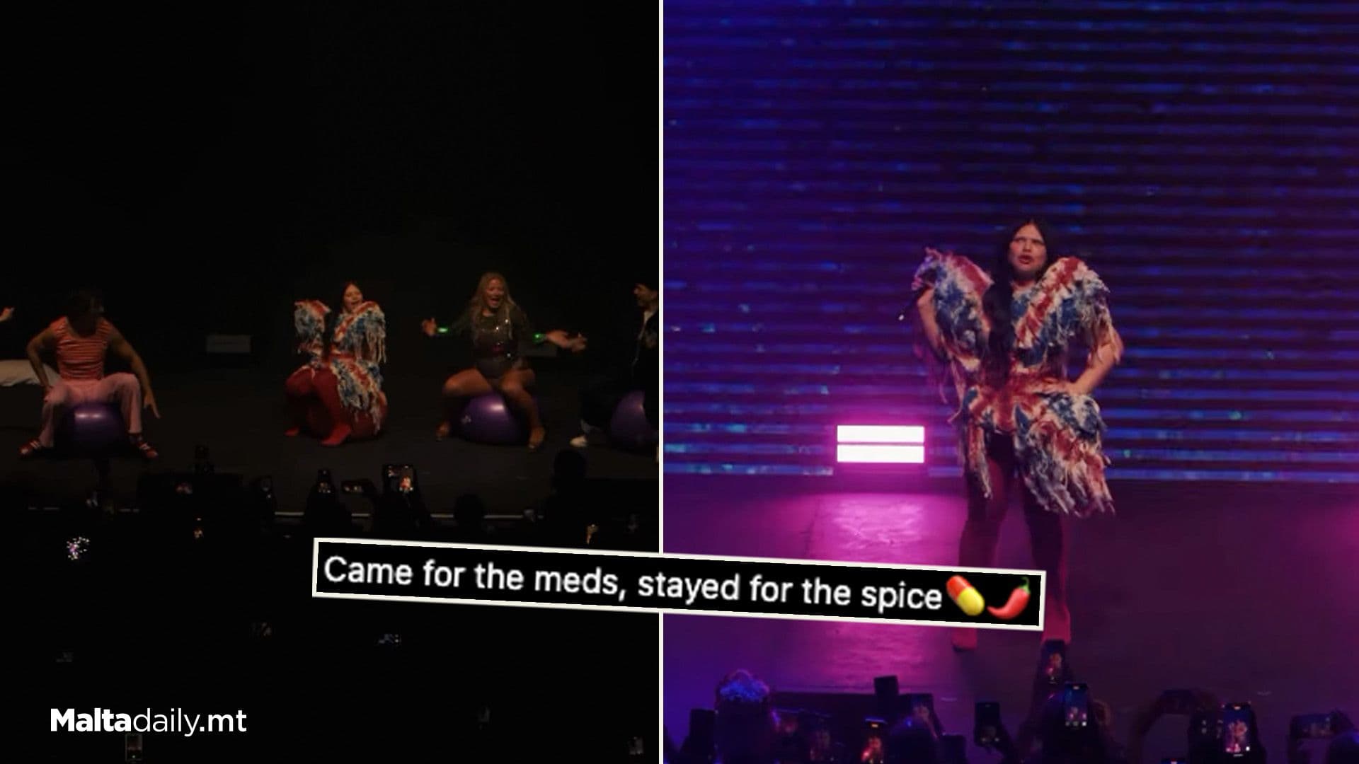 Miriana Conte Serves At London Eurovision Party