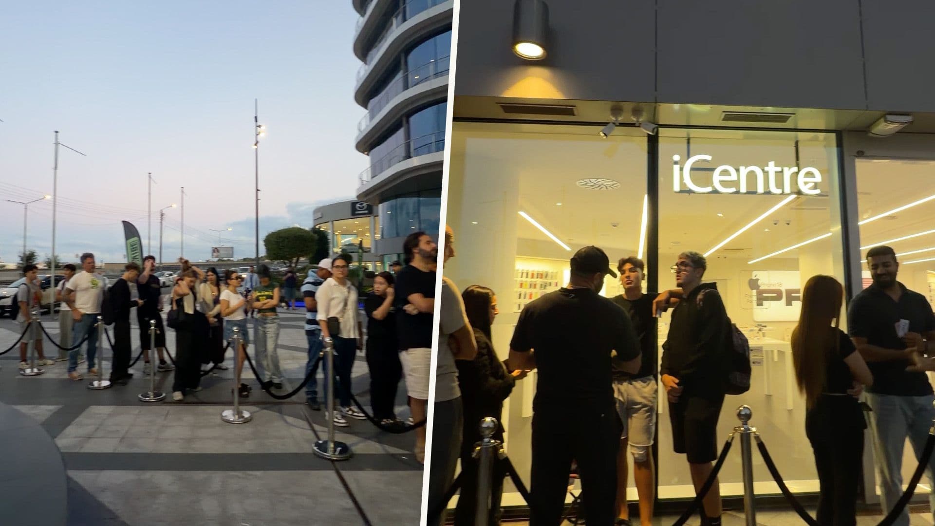 Queues Outside iCentre For iPhone 18 Pro & iPhone 18 Pro Max Release