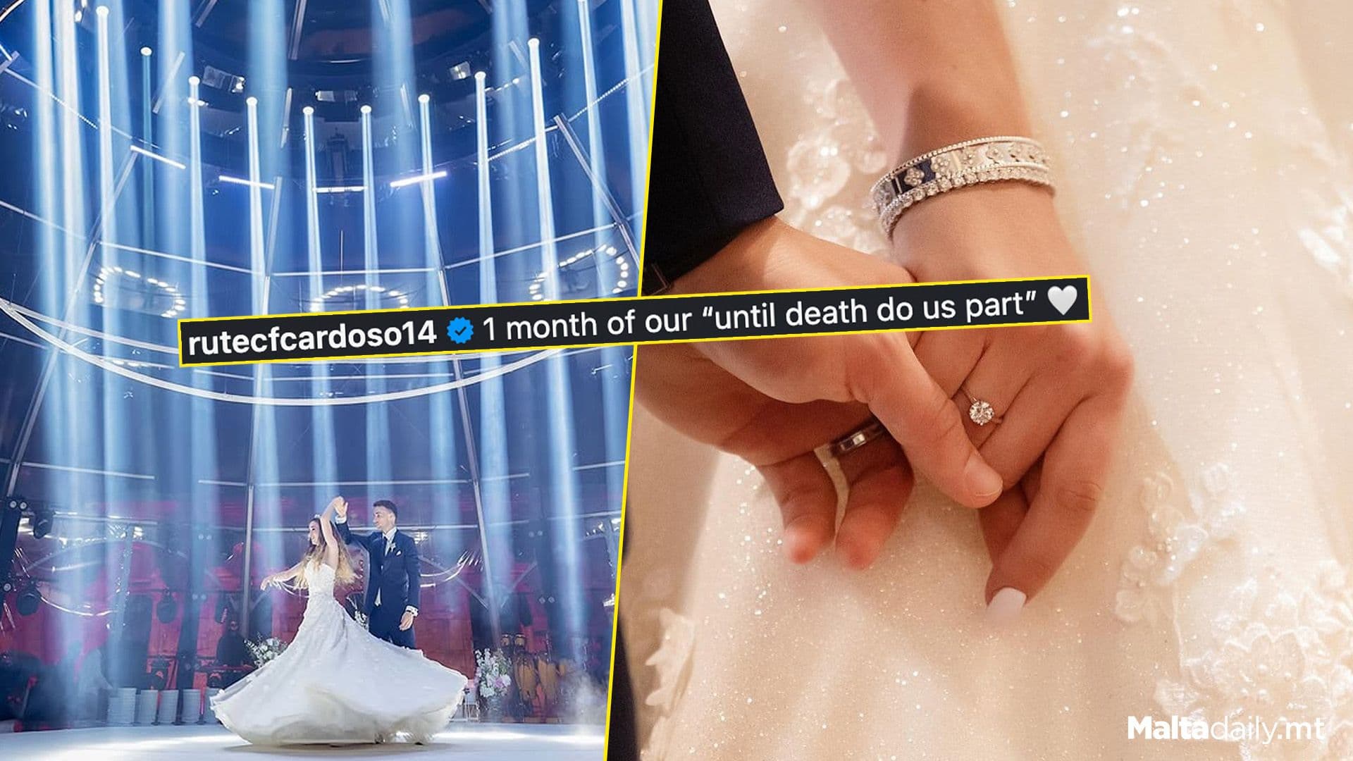 Wife Of Late Diogo Jota Marks 1 Month Wedding Anniversary