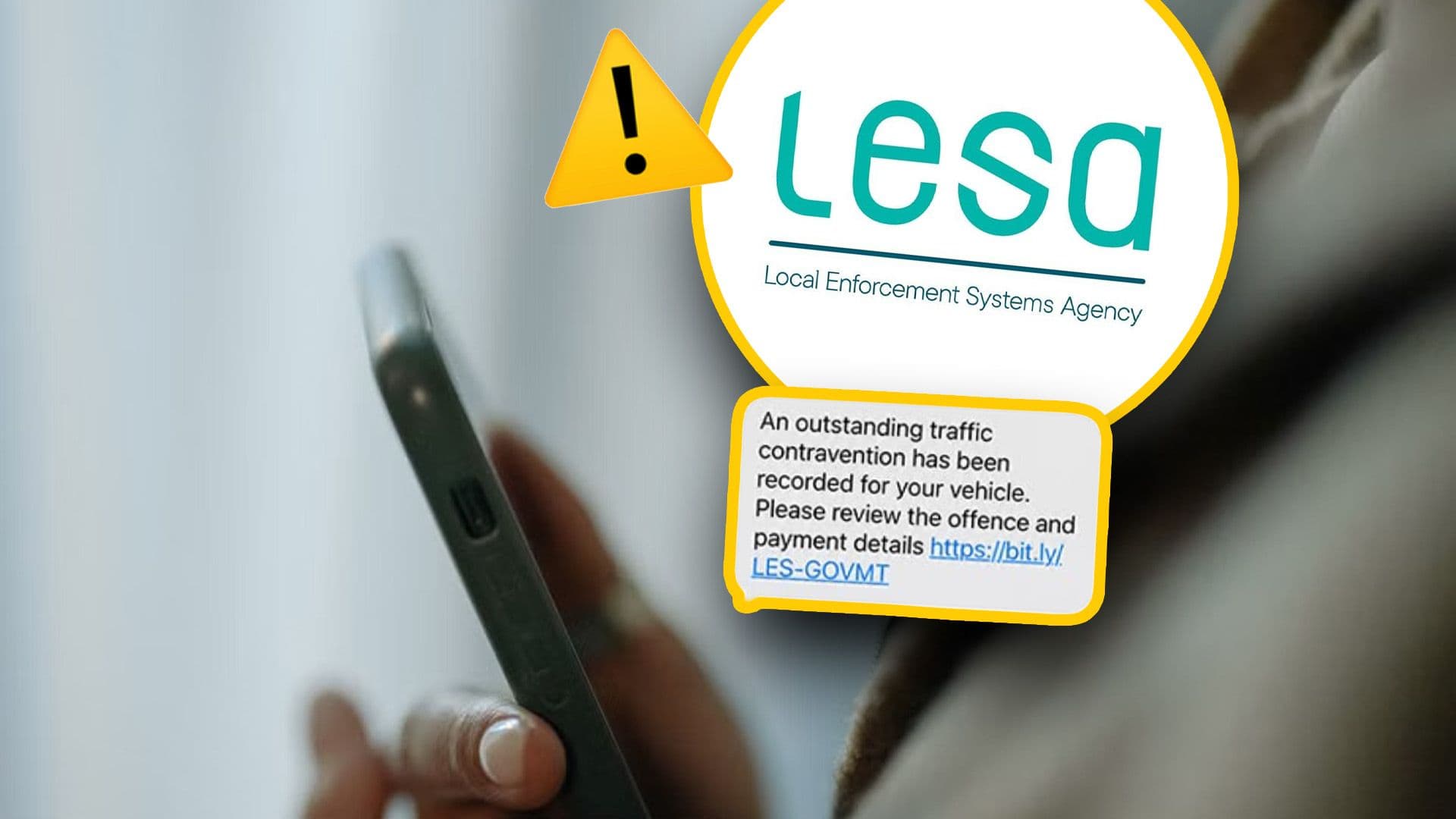 Authorities Warn Of Fake Outstanding Fine Messages