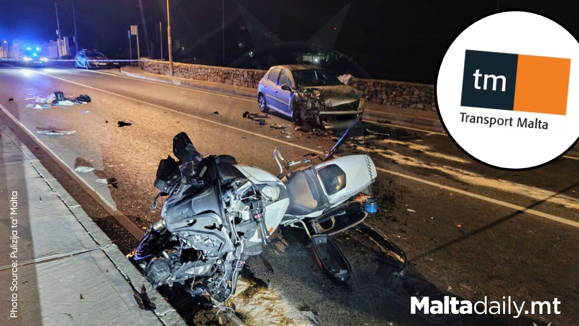 Transport Malta Official Seriously Injured During Puttinu Cares Walk