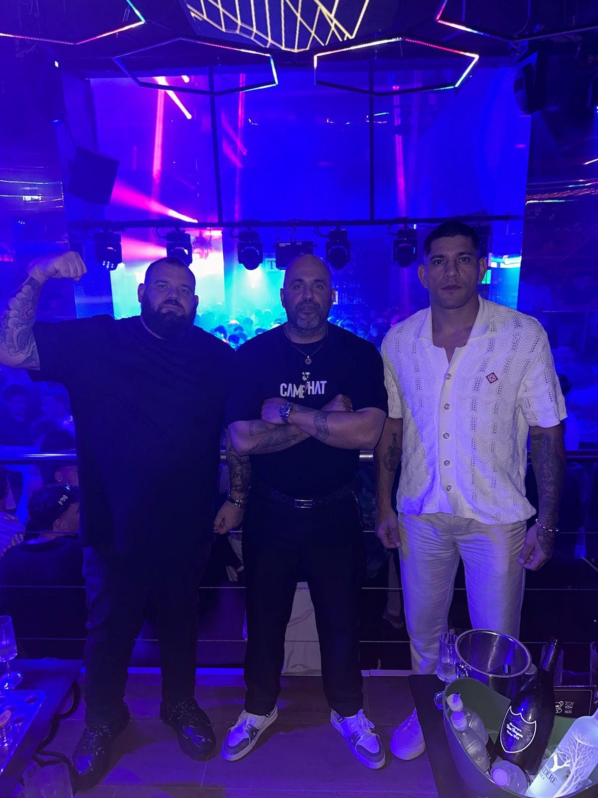 UFC Fighter Alex Pereira Spotted At Toy Room Club Malta