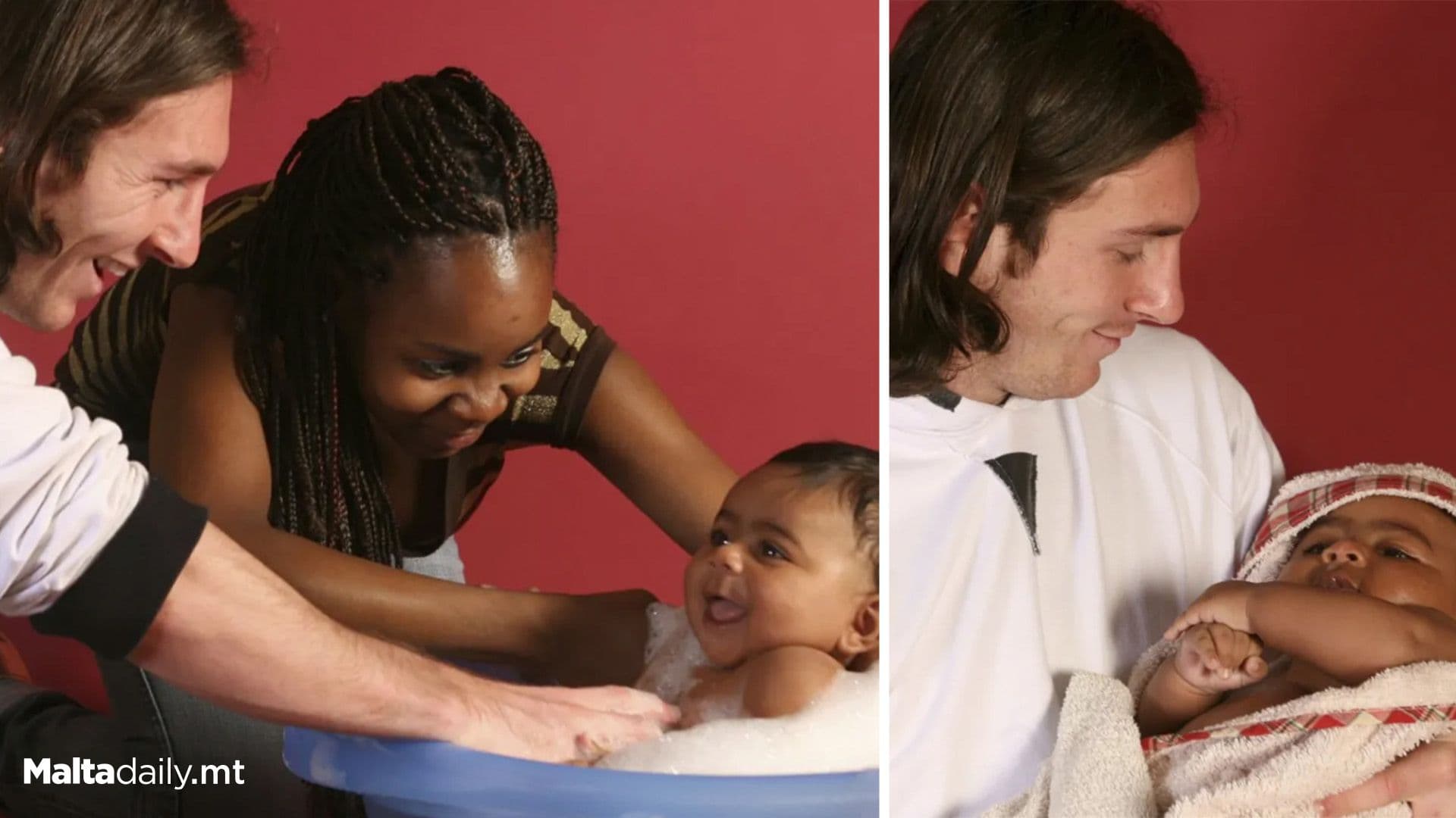 Lionel Messi Held Baby Lamine Yamal