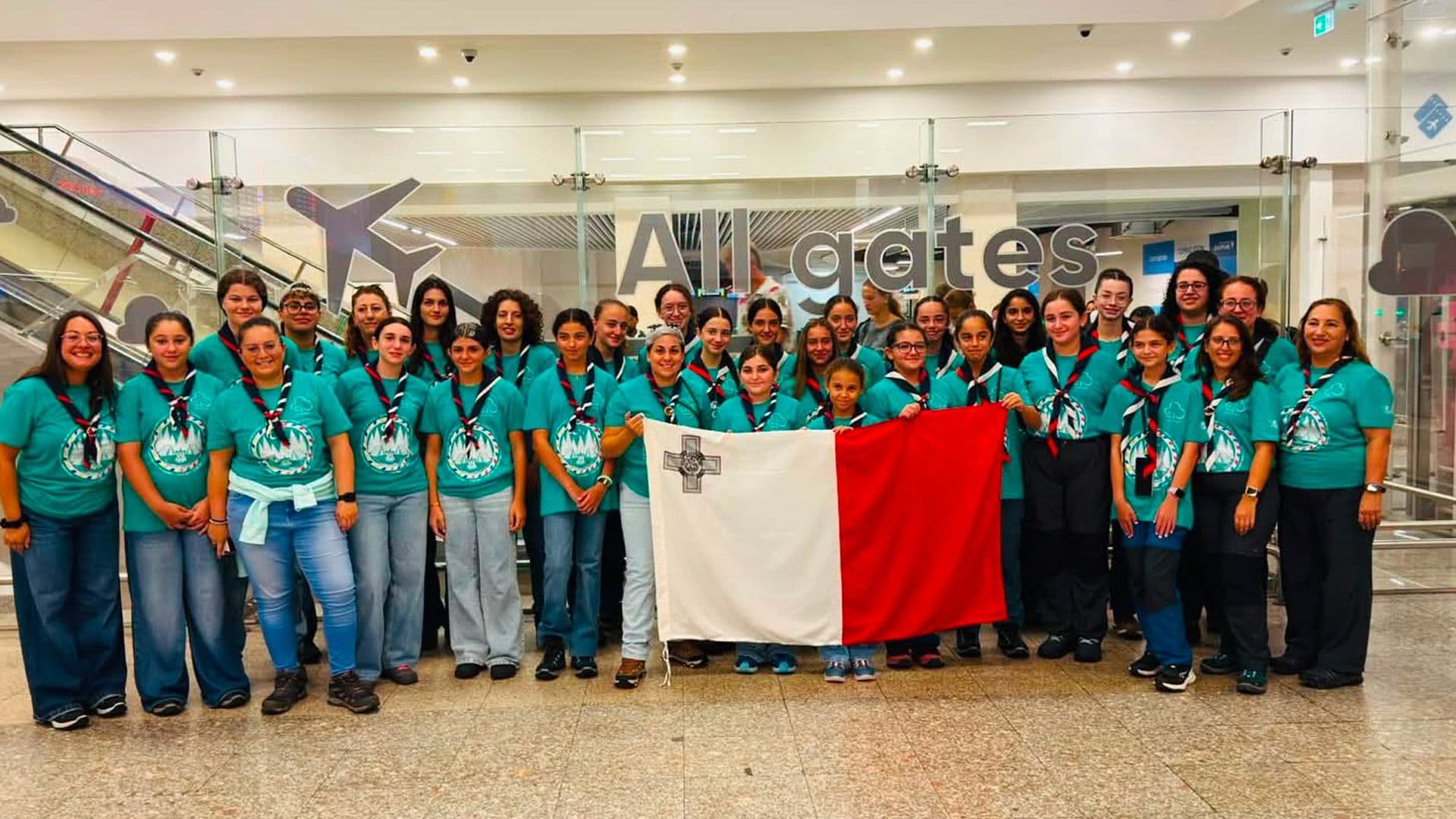 Malta Girl Guides Represent Country At UK Guiding Adventure