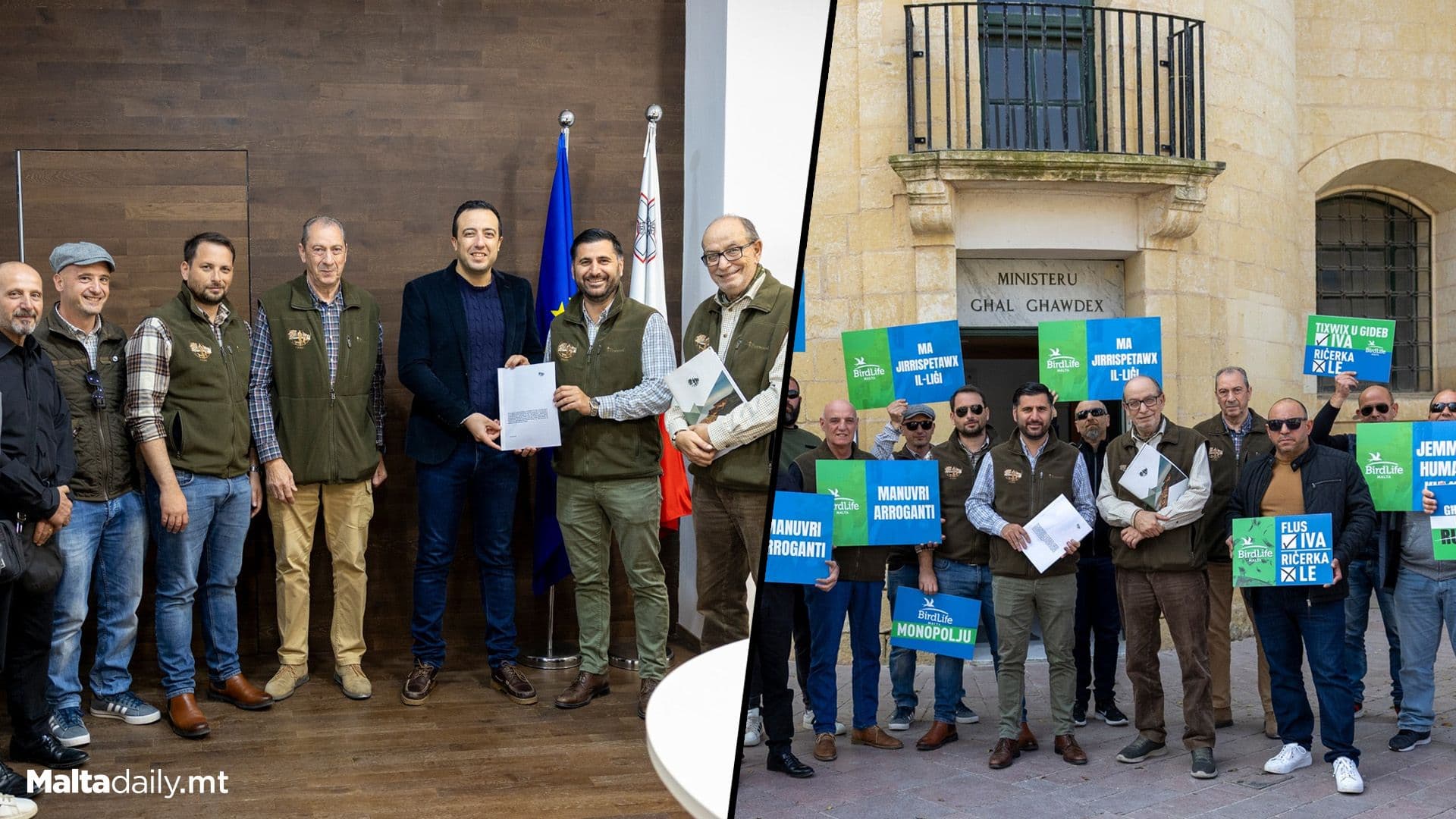 FKNK Submits Turtle Dove Hunting And Research Proposal To Minister Clint Camilleri