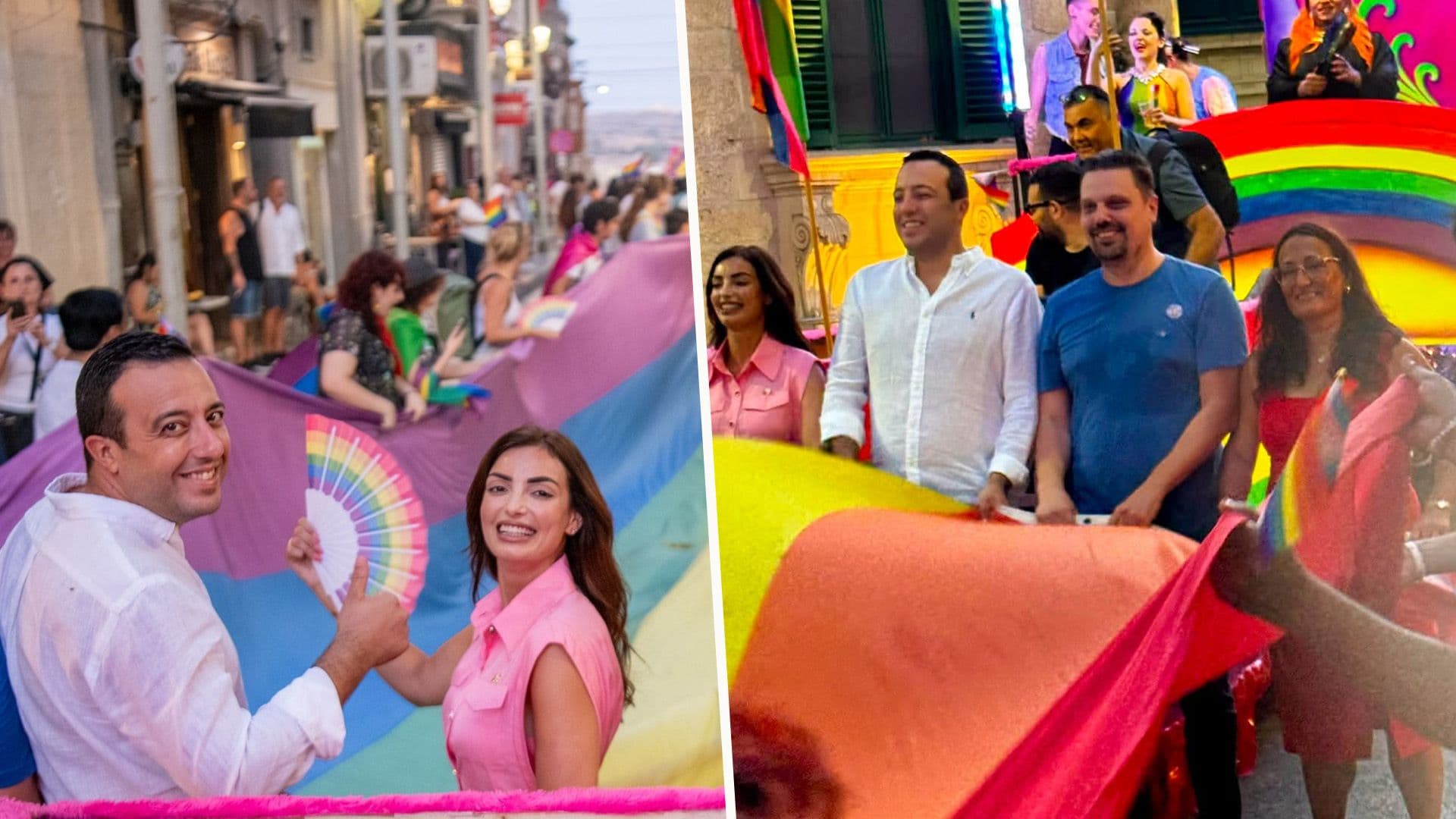 PL & PN MPs Celebrate Gozo Pride With LGBTIQ+ Community