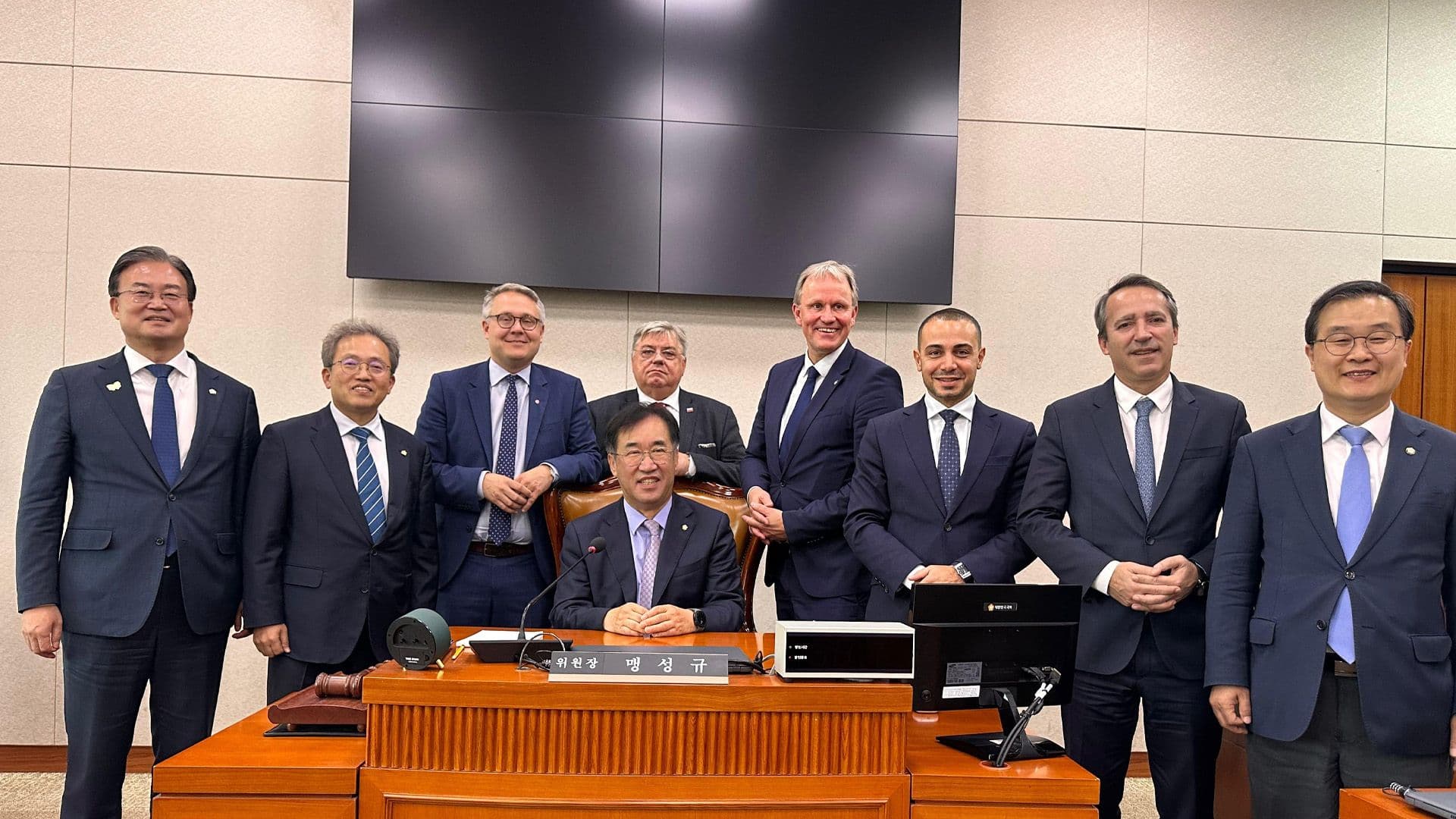 Daniel Attard In South Korea For Sustainable Transport Talks