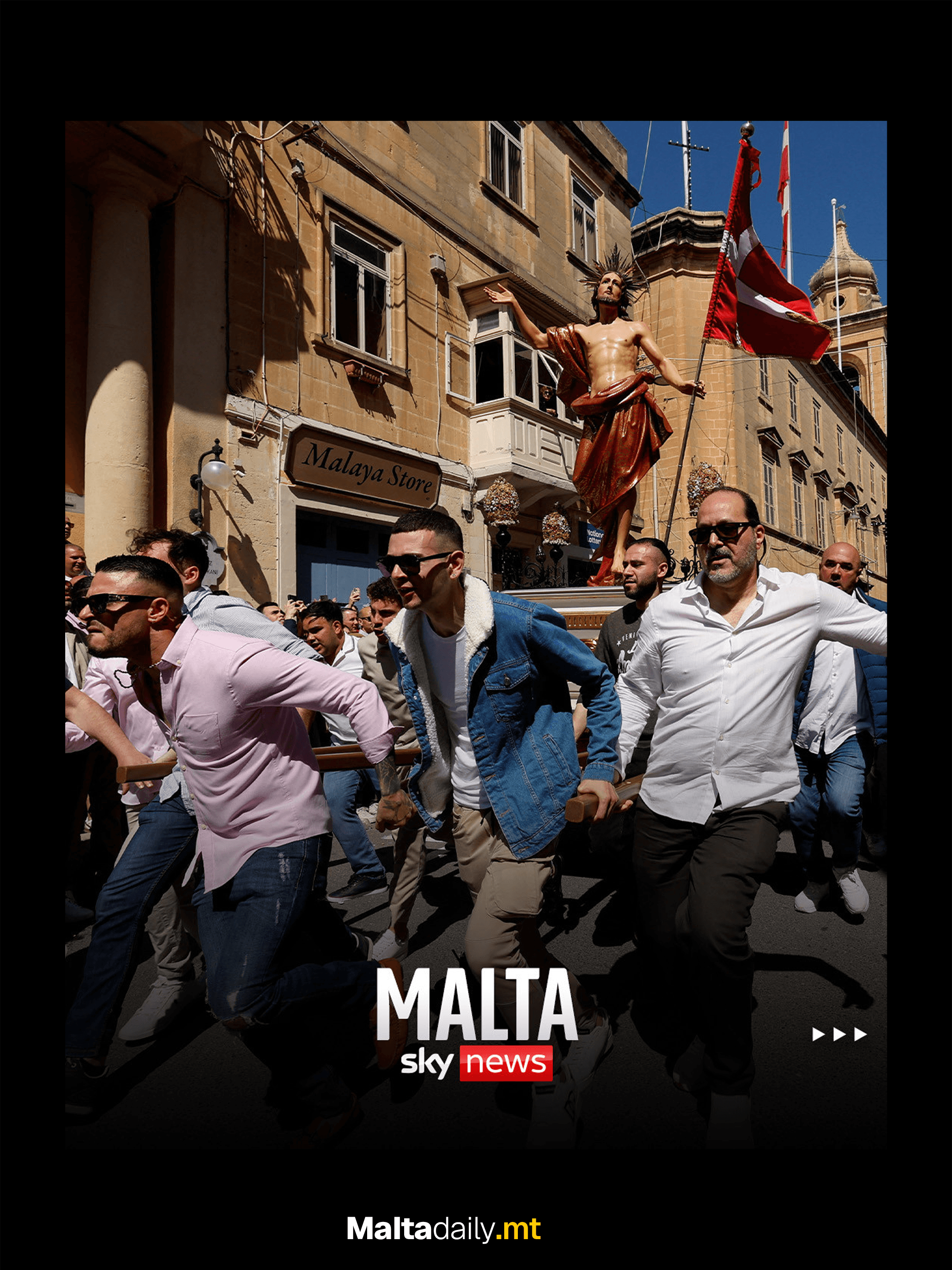Malta Featured on Sky News for Iconic Easter Sunday Celebrations