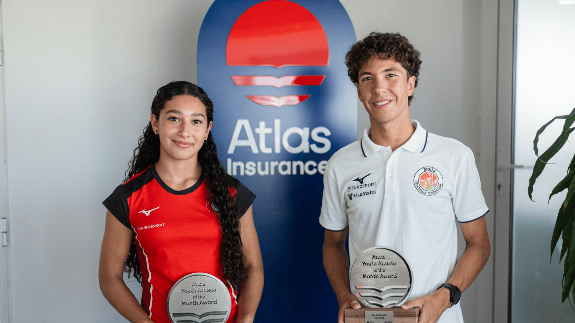 Ella Borg Degiorgio And Kai Azzopardi Named July’s Atlas Youth Athletes Of The Month