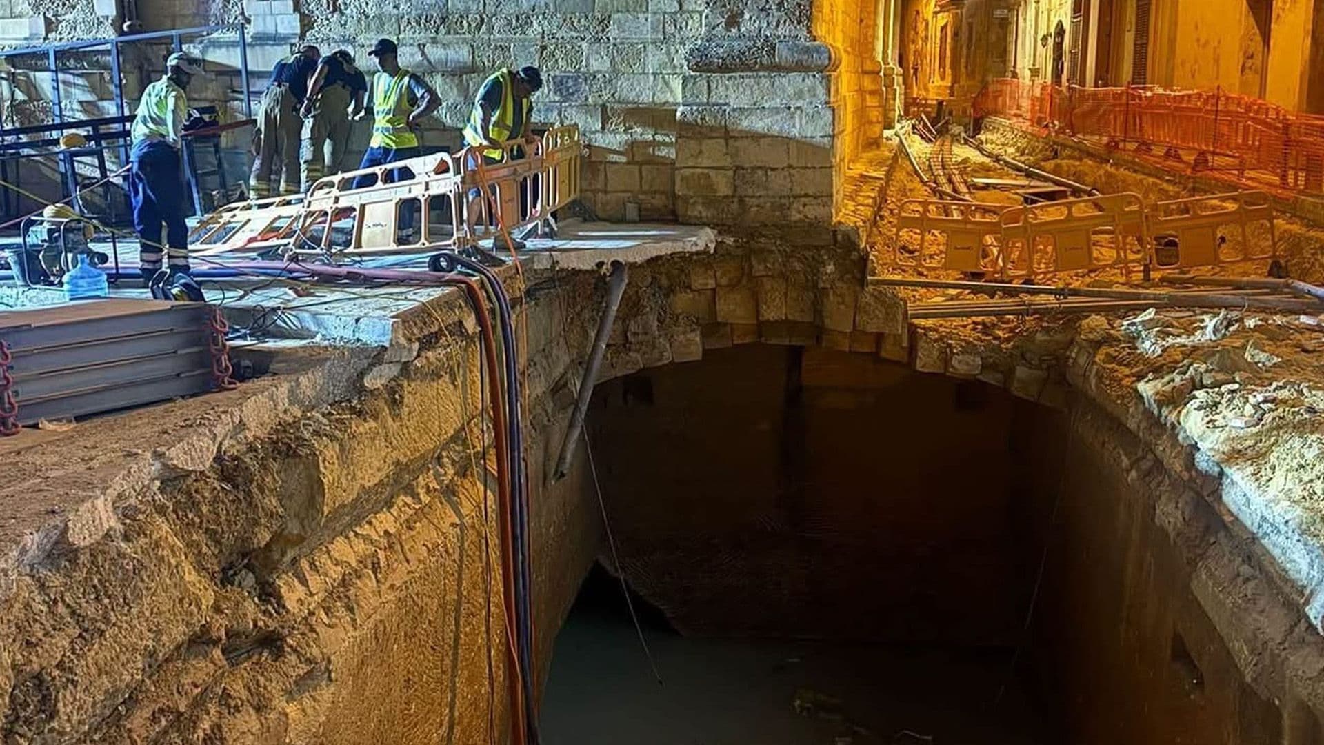 Cistern Reportedly Discovered In Tarxien After Road Caved In