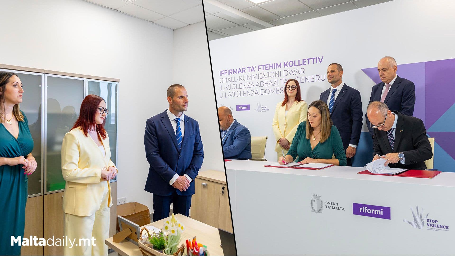 Malta Signs First Big Deal To Help Workers Fighting Domestic And Gender Violence