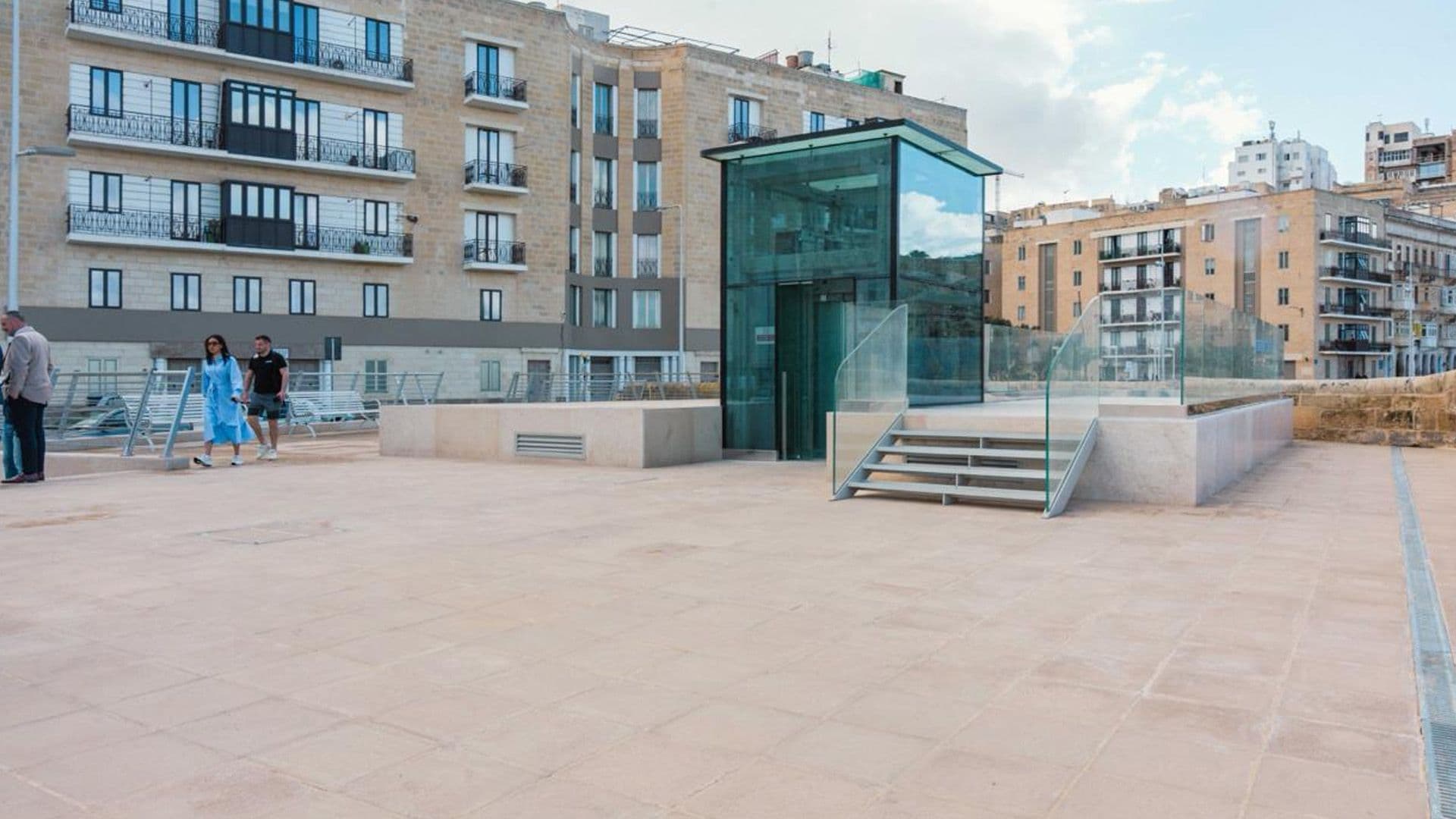 Works Underway On Lift Between Marsamxett And Mandraġġ