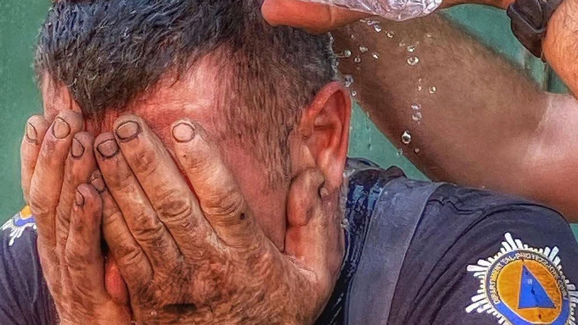 ‘BEHIND EVERY FIRE ARE FIREFIGHTERS WORKING IN EXTREME HEAT’