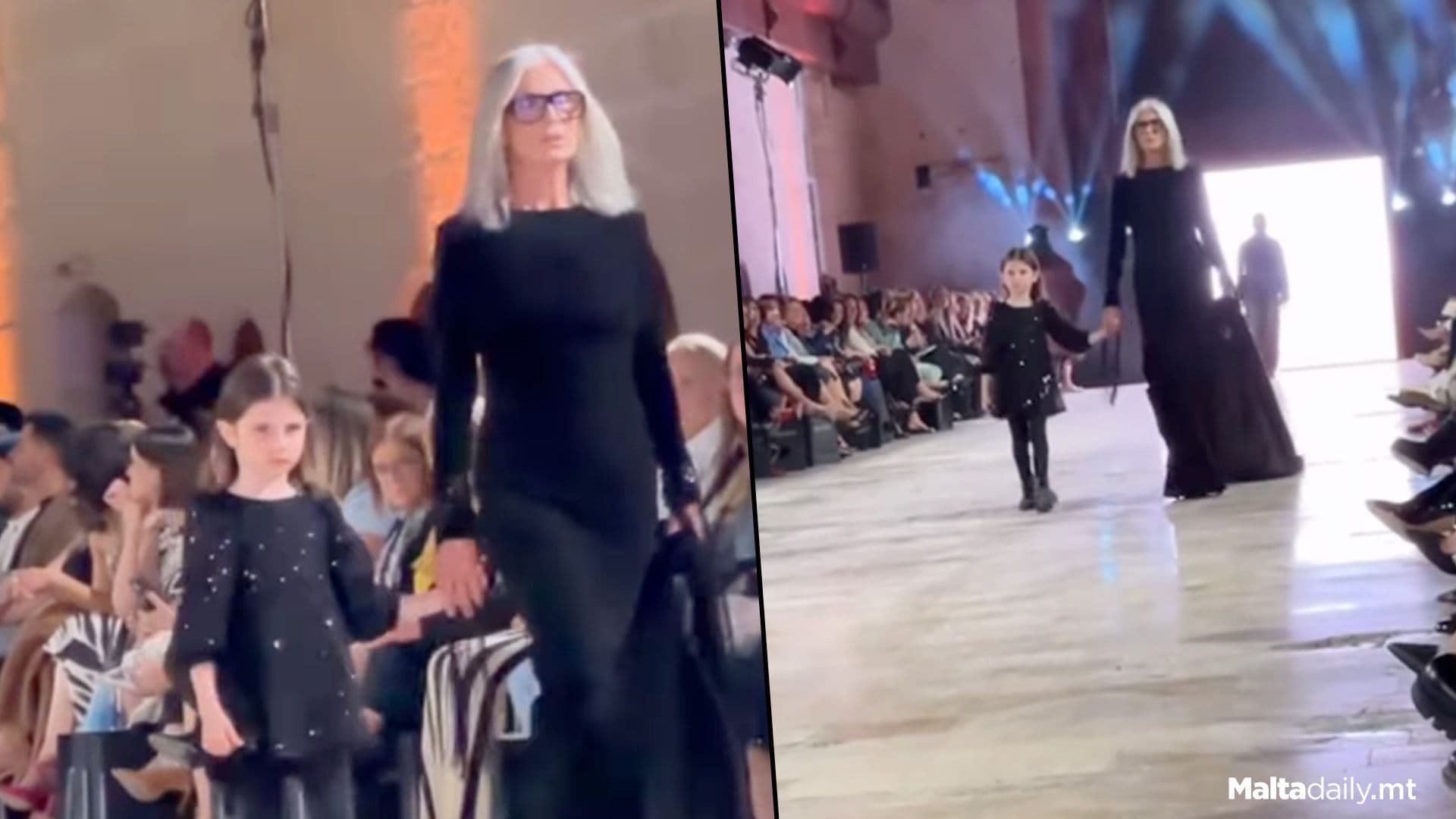 Ben Camille’s Mum & Daughter Share Charles & Ron Runway