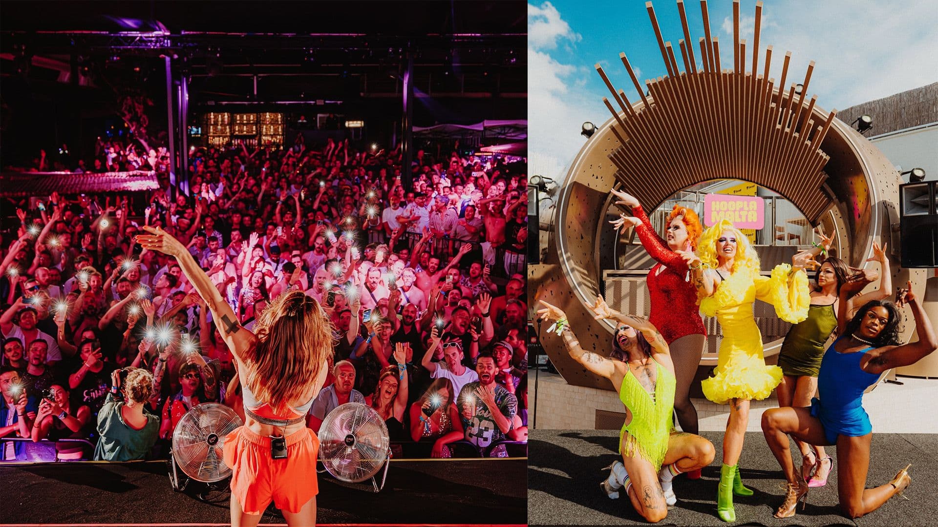 Thousands Flock to Malta for Hoopla Malta’s Spectacular Debut Festival