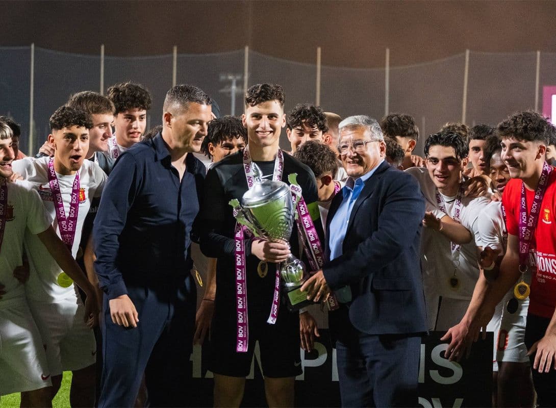Valletta FC crowned BOV Youth League A champions