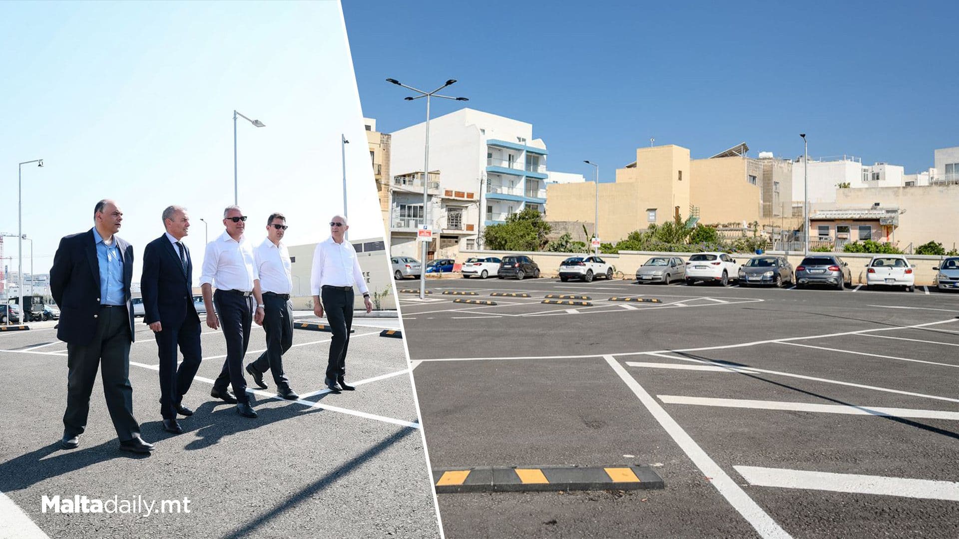 New Staff Car Park Opens At Mater Dei Hospital as Part of €700,000 Investment
