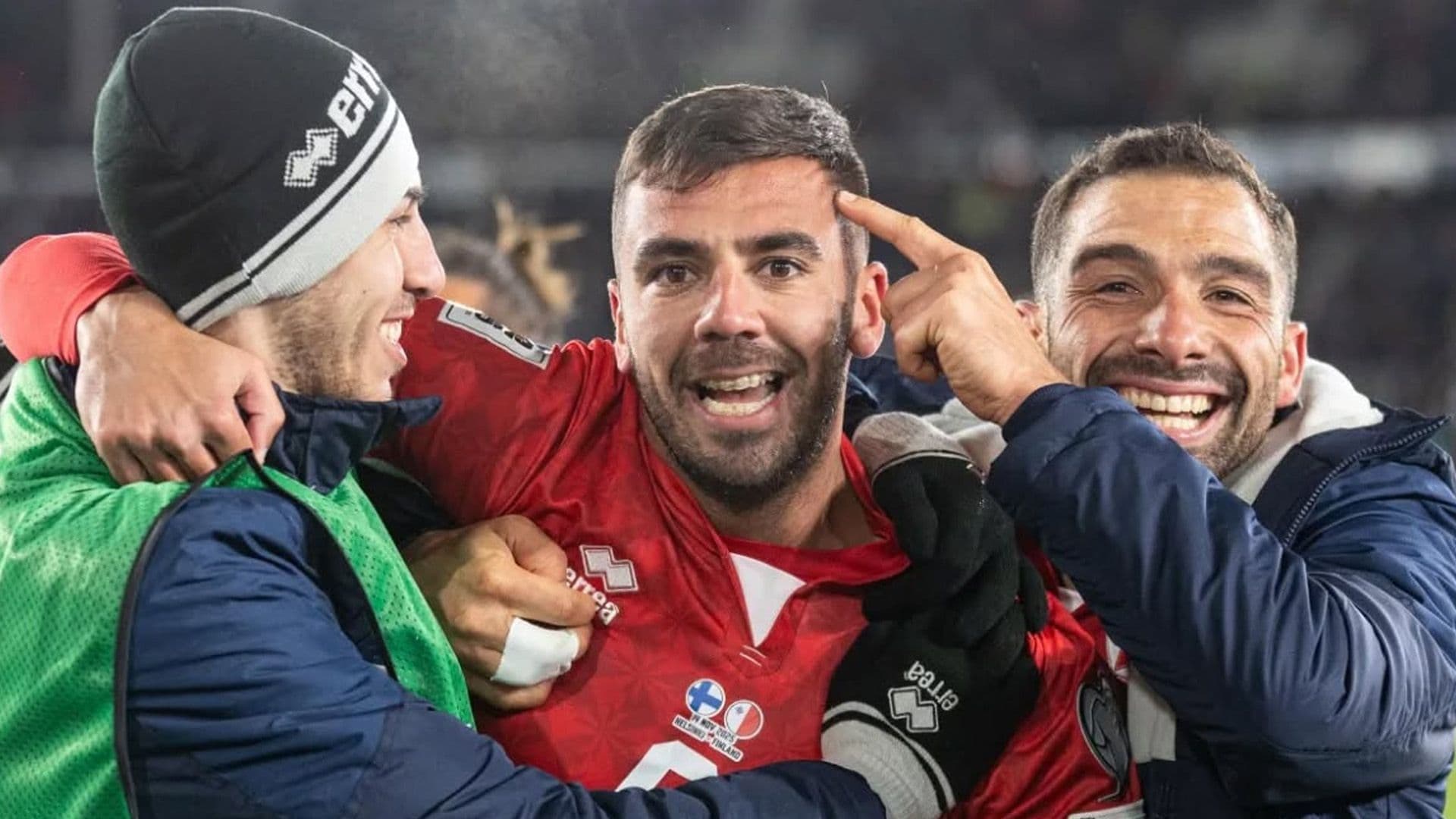 More Wholesome Scenes from Malta’s Victory over Finland