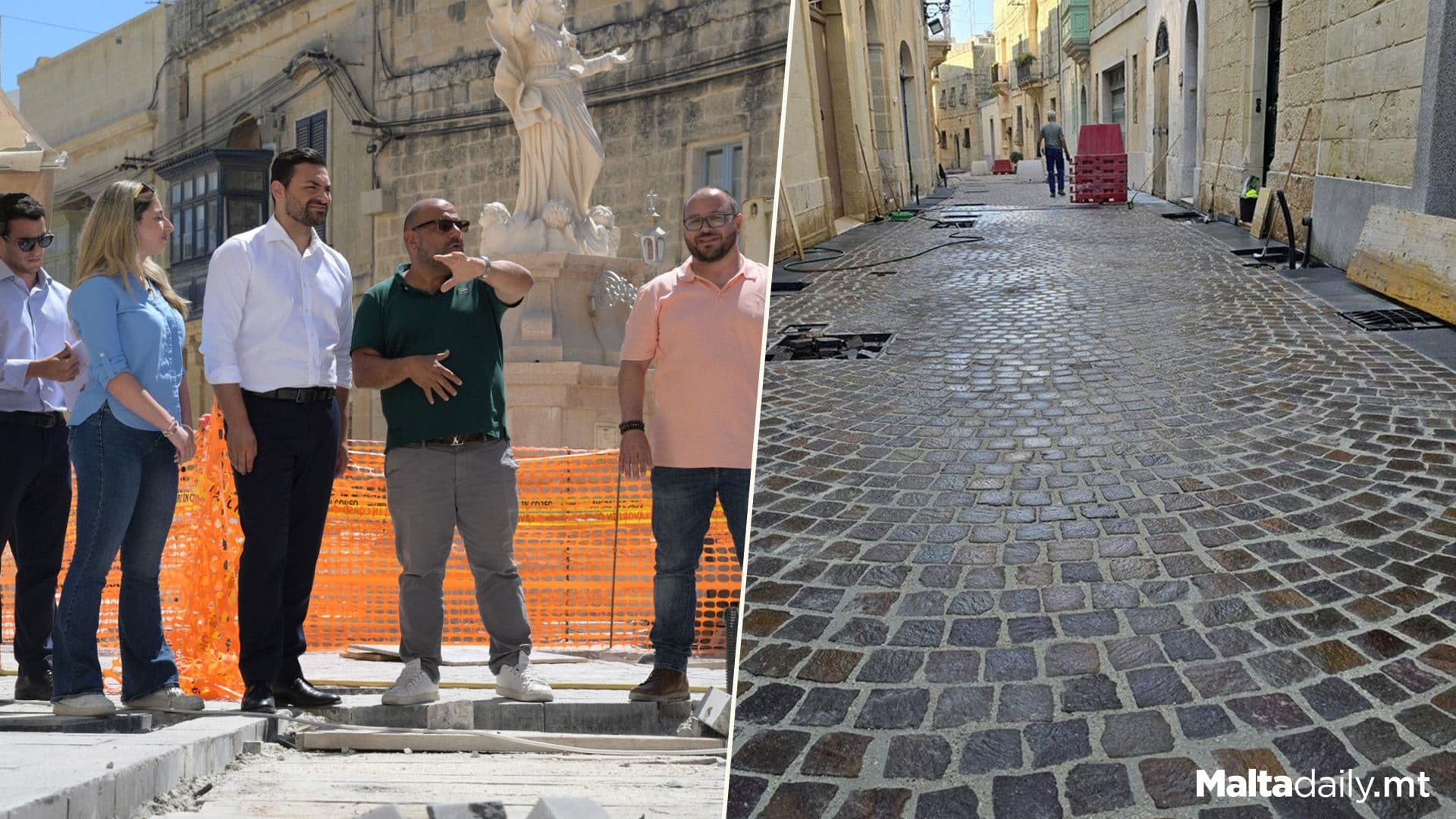New Pedestrian Zone Integrated Into Mosta Square Masterplan