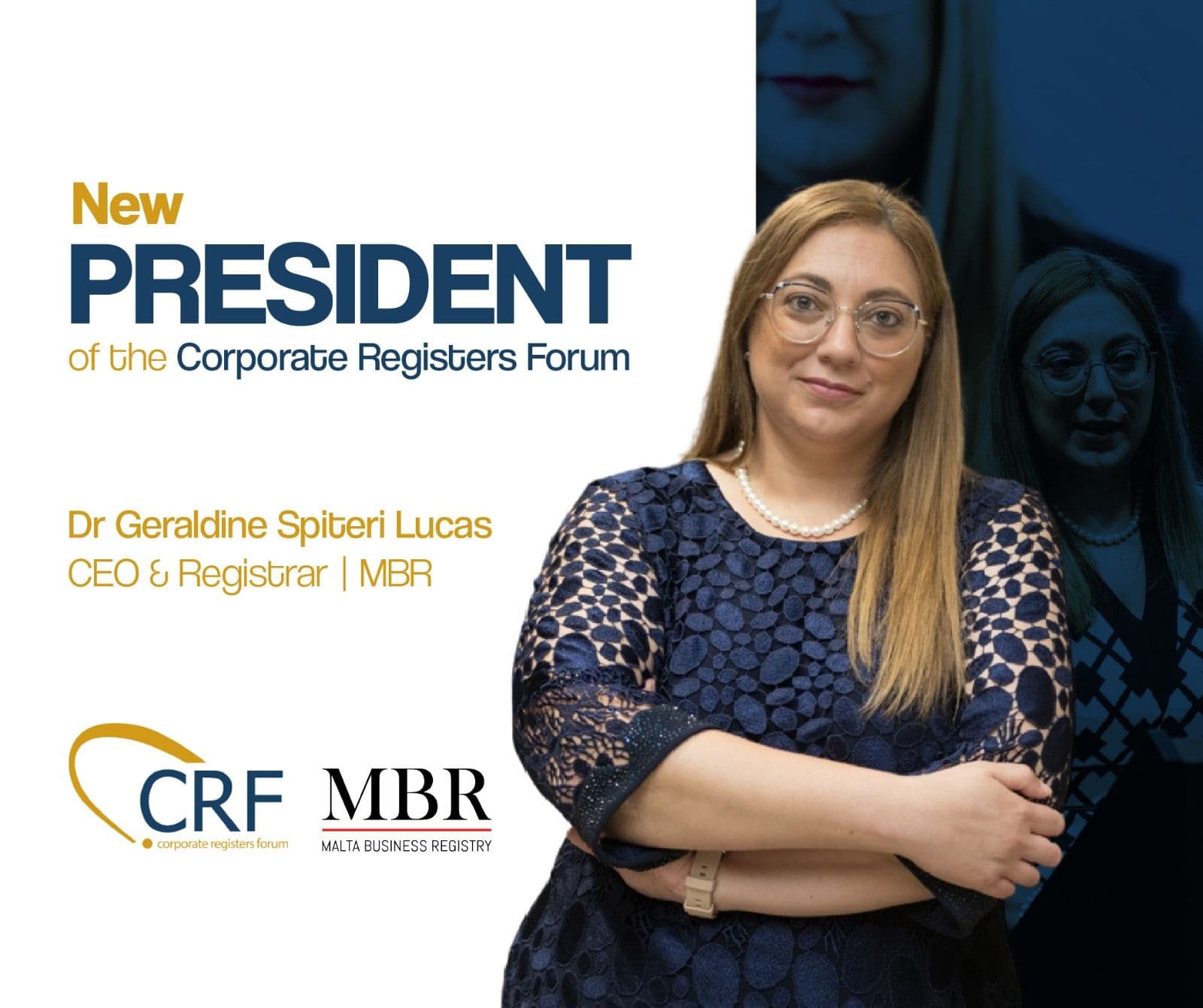 Dr Geraldine Spiteri Lucas Elected President Of Corporate Registers Forum (CRF)