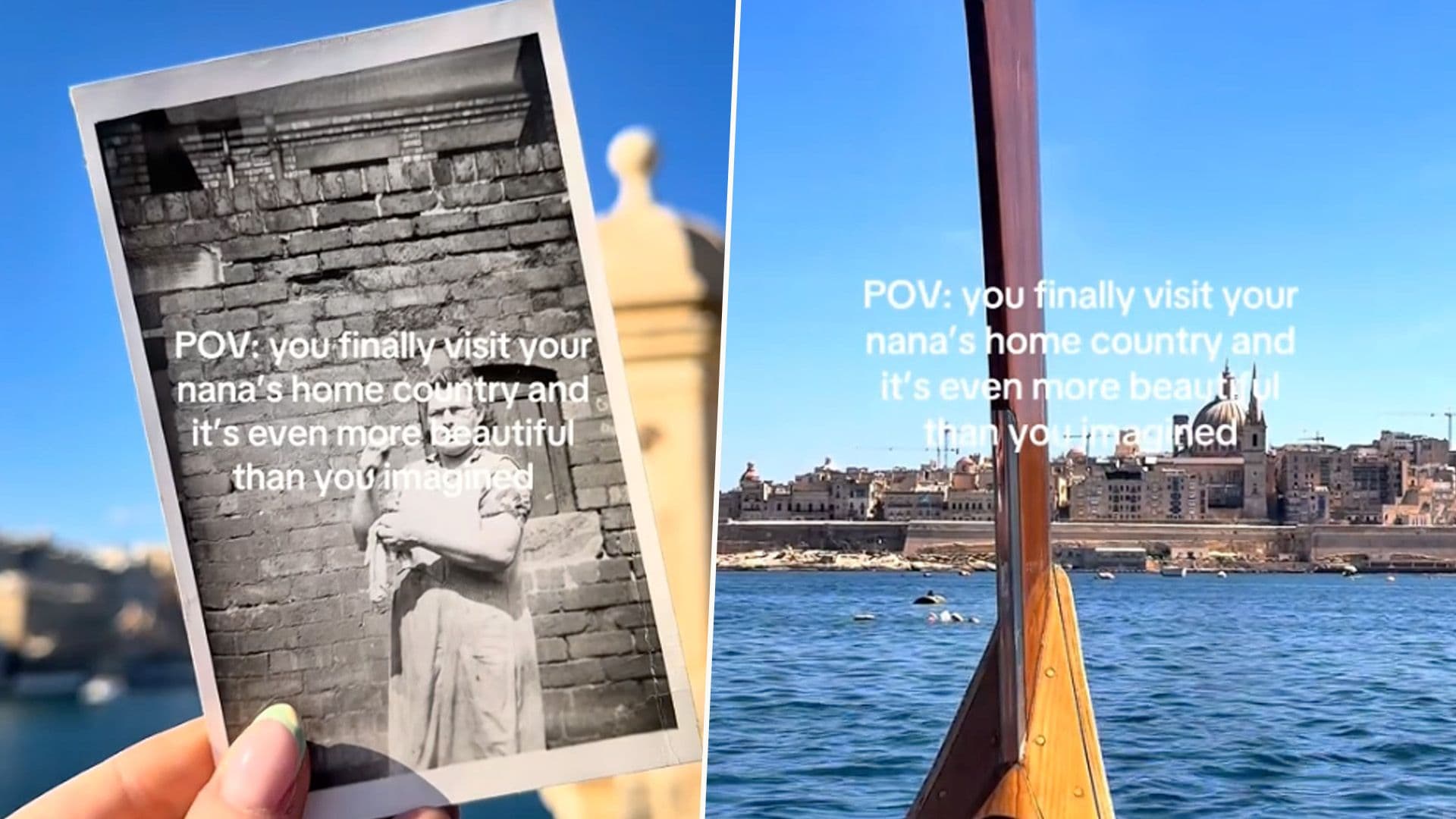TikToker Visits Her Grandma’s Home Country Malta For 1st Time On Honeymoon
