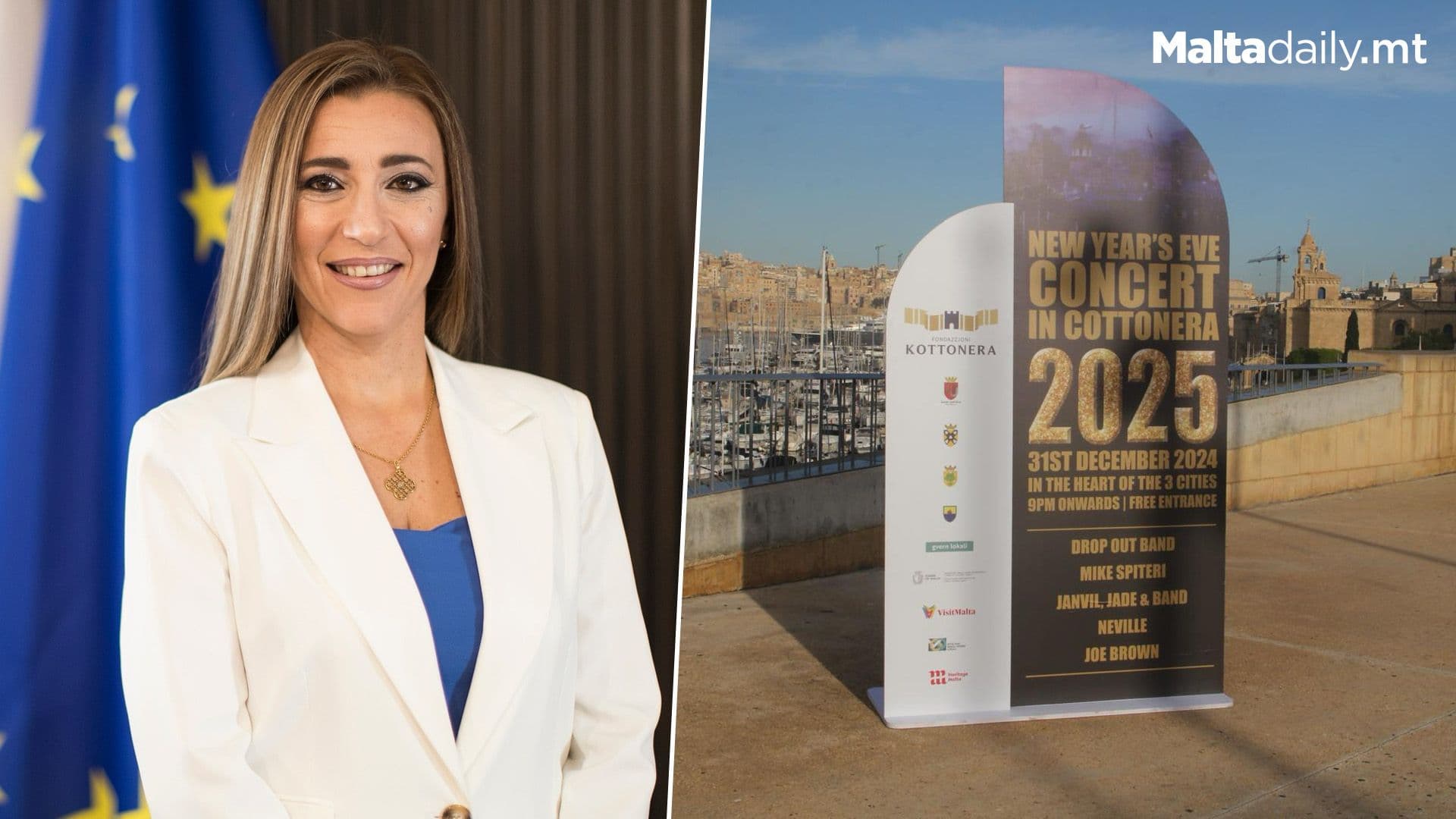 Parliamentary Secretary Visits Workers Preparing for New Year’s Eve Event in Cottonera
