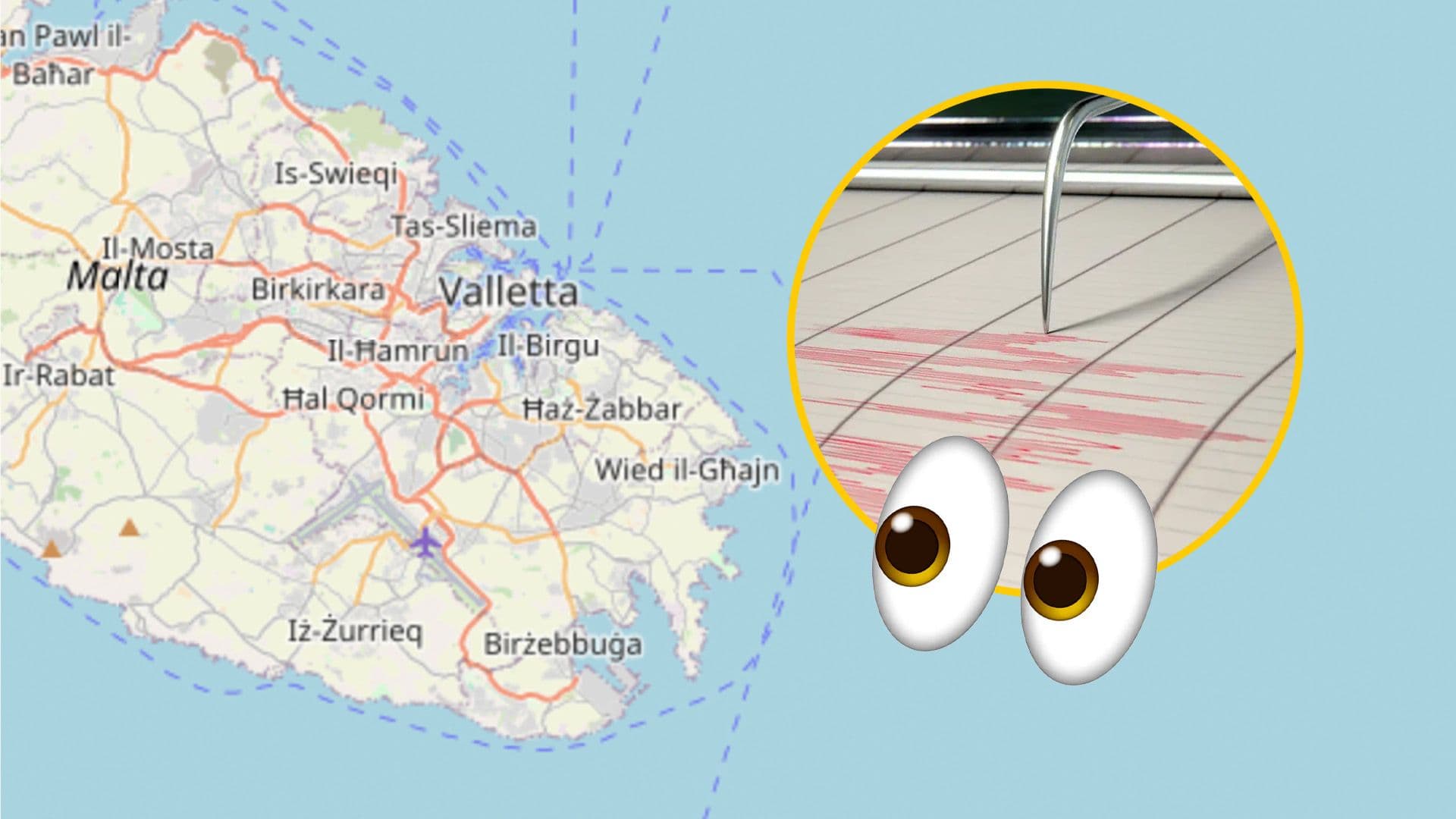 5.1 Magnitude Earthquake Off Italy Coast Felt In Malta