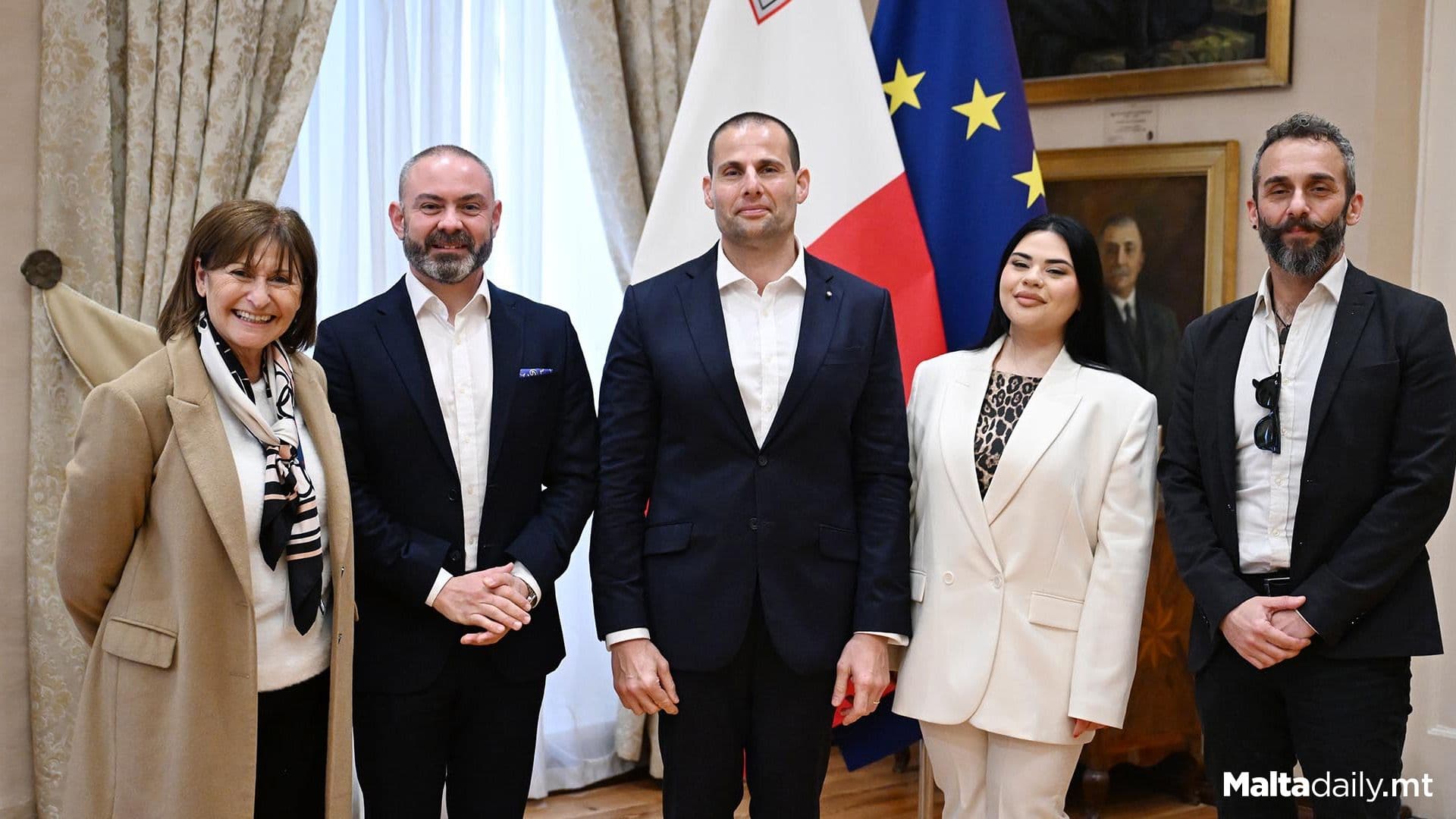 Prime Minister Welcomes Miriana Conte In Castille