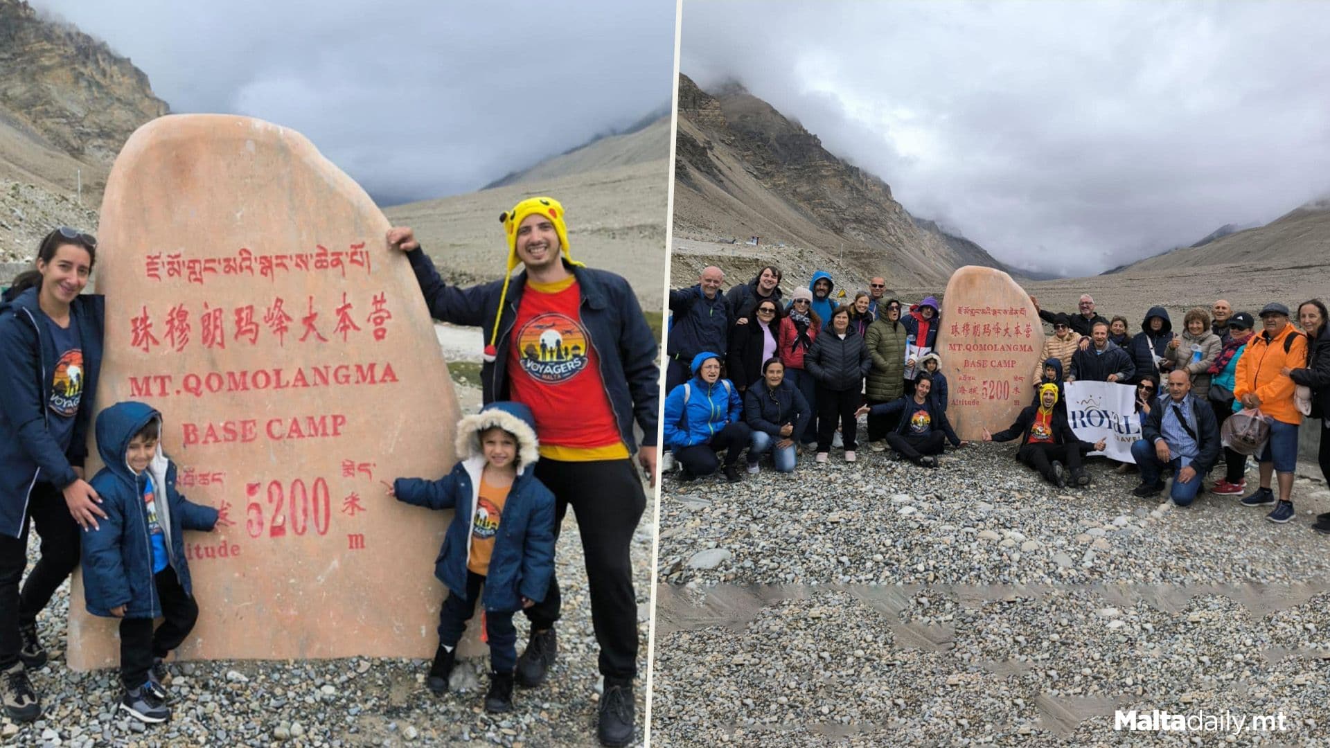 Youngest Maltese Siblings To Travel From Kathmandu To Everest