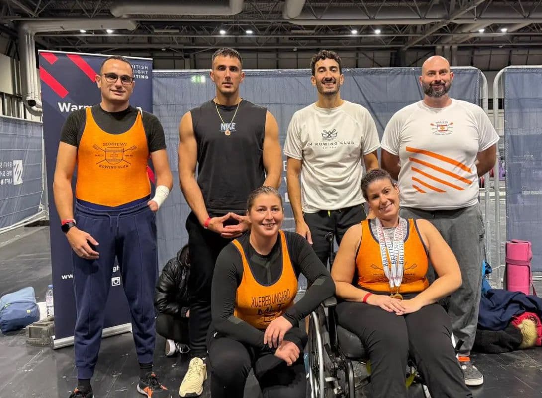 Maltese Rowers Shine at BRIC 2025 with Record-Breaking Performances