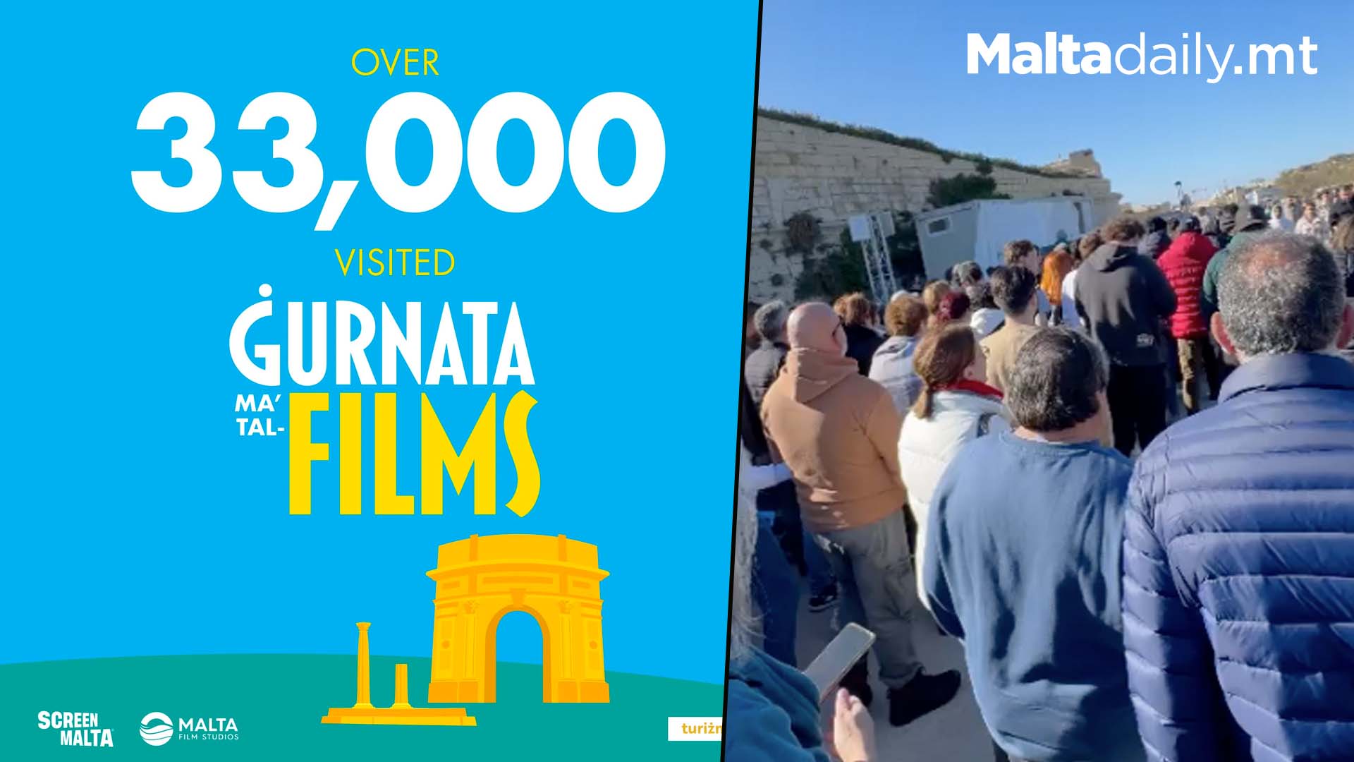 Over 33,000 Visited Gladiator 2 Set Open Day