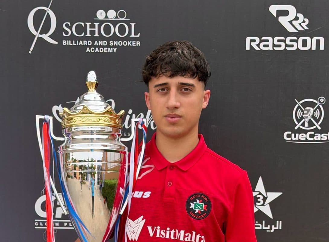 Denzel Falzon Crowned Under-18 World Pool Champion