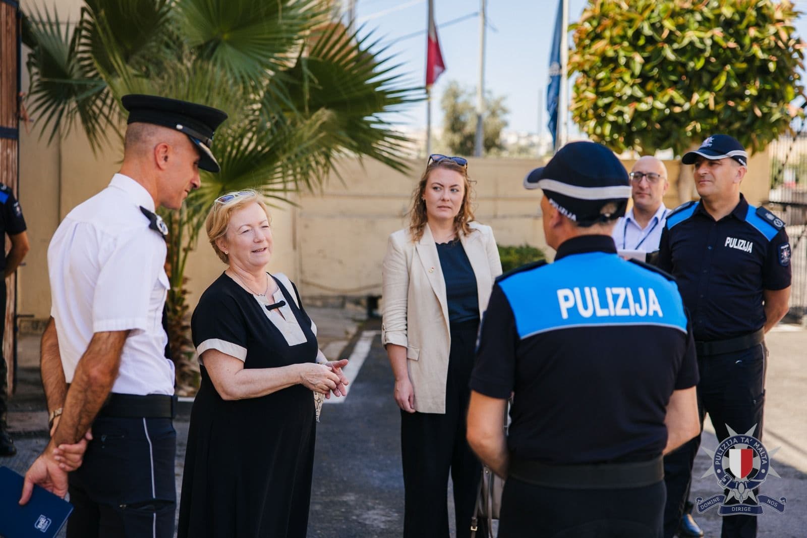 Visit By The Irish Ambassador To The Maltese Police Cavalry Unit