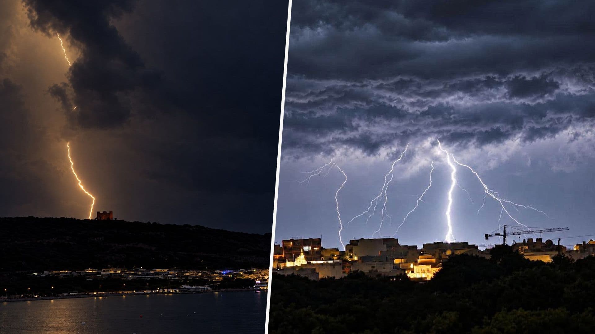 Locals Share Stunning Lightning Storm Photos From This Past Weekend