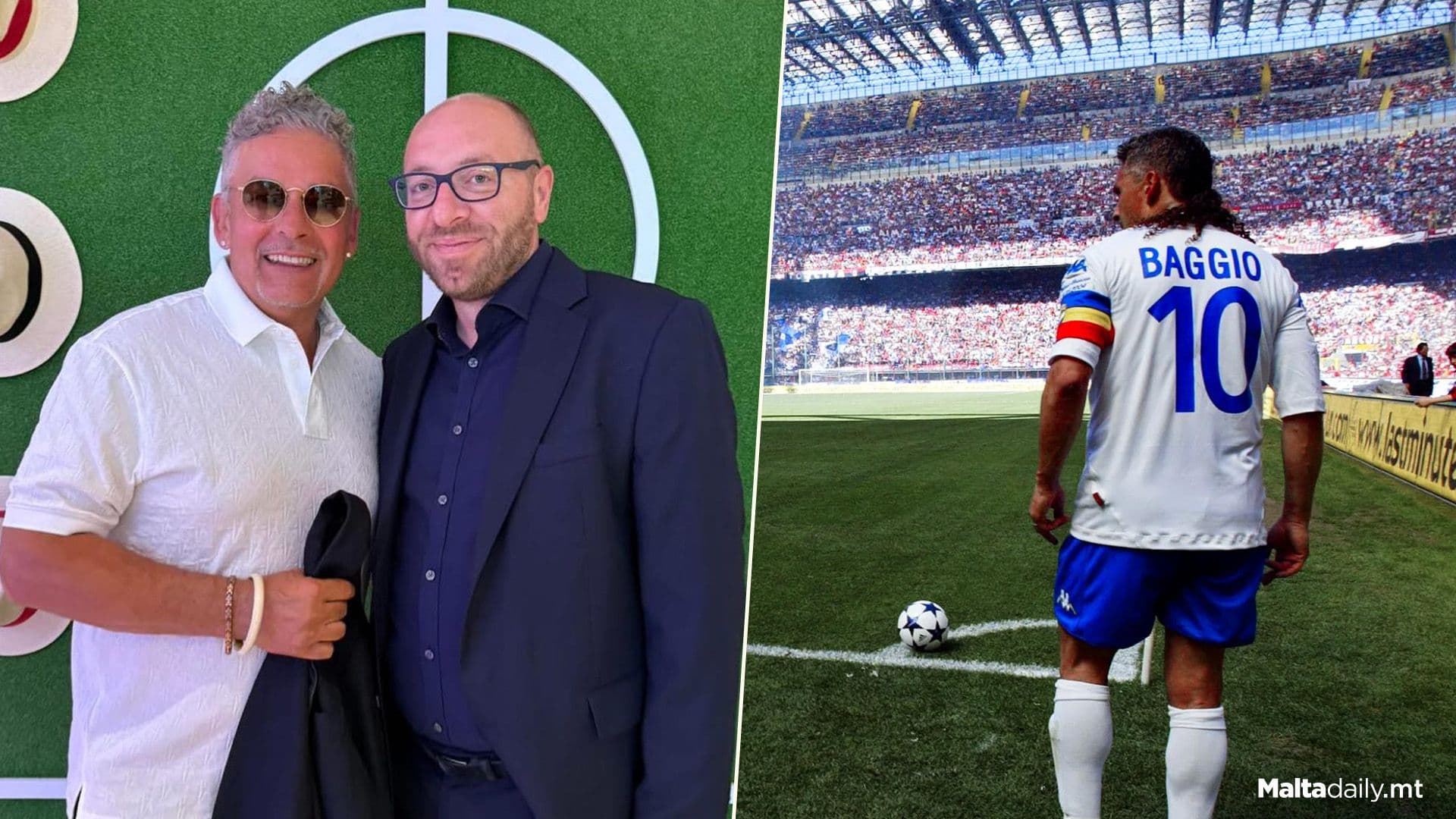 MFA President Meets Legend Roberto Baggio