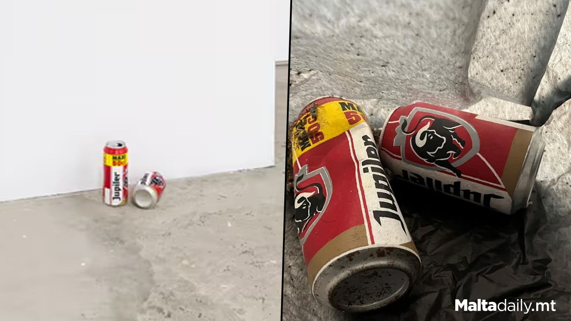 Museum Employee Throws Away ‘Empty Beer Cans’ Art Piece