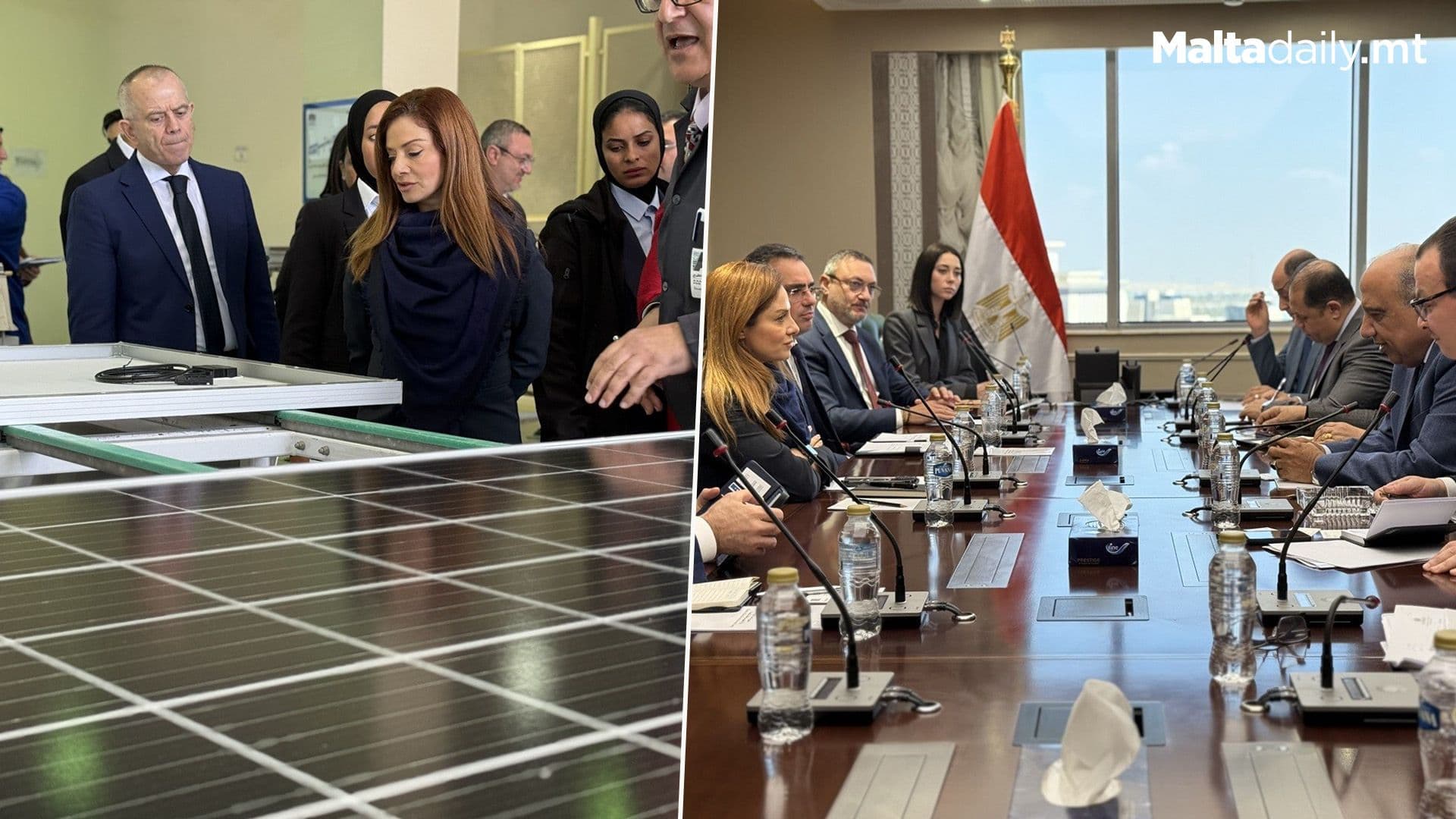 Malta and Egypt Discuss Renewable Energy Collaboration