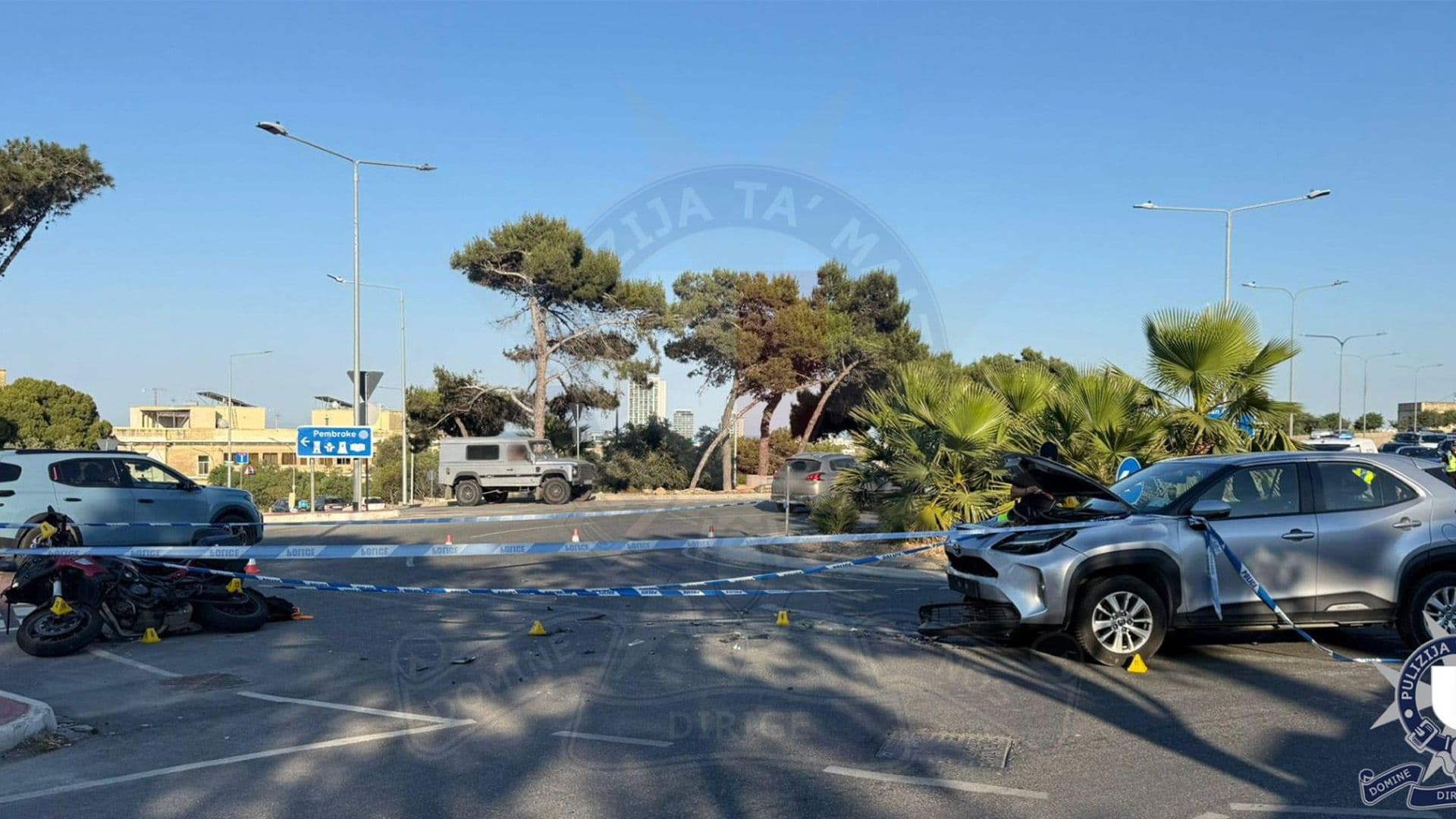 Two Grievously Injured After Separate Road Accidents
