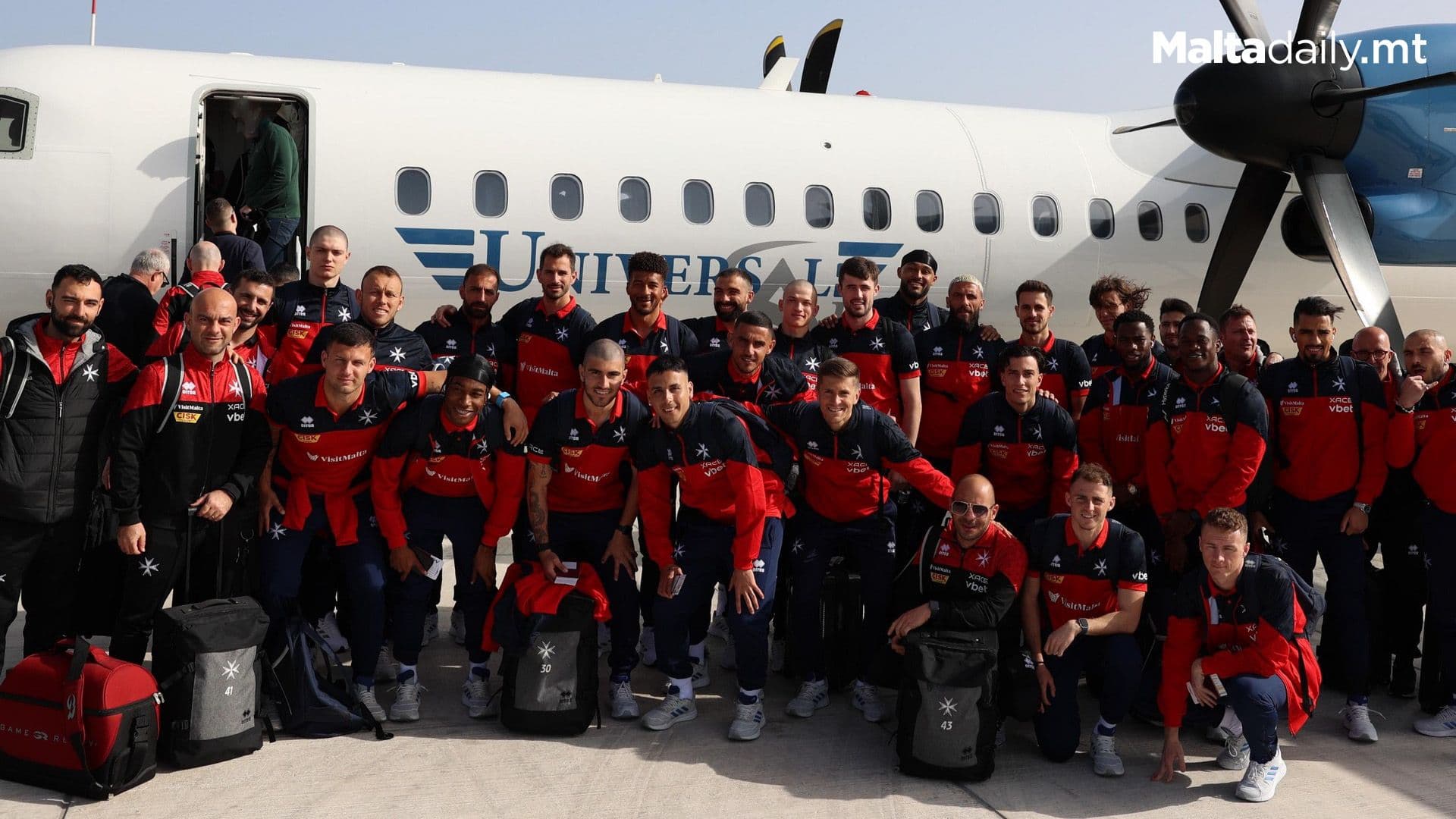 Malta National Team Make Their Way To Poland