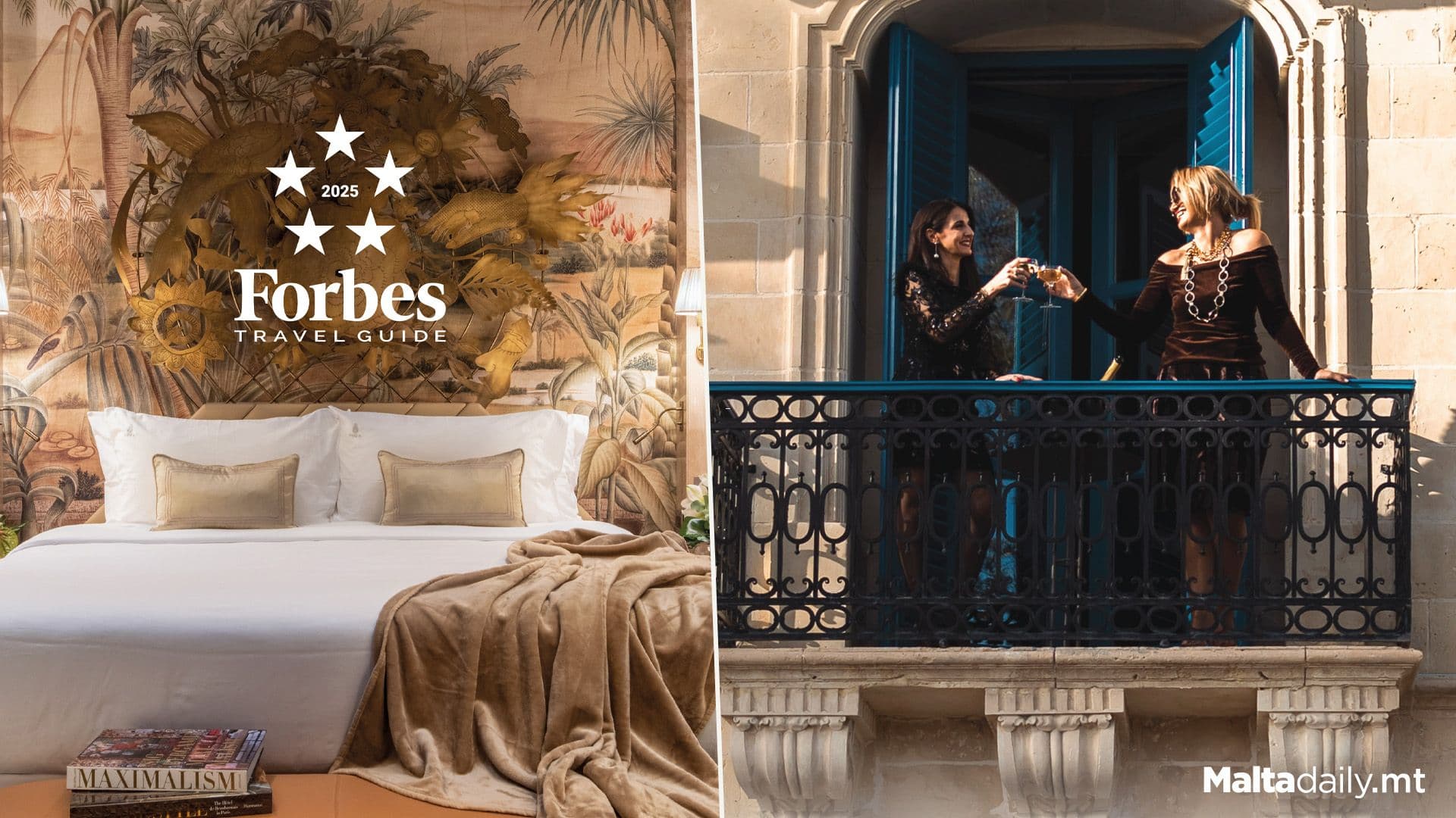 Iniala Harbour House Once Again Only Hotel In Malta To Receive Forbes 5 Star Award