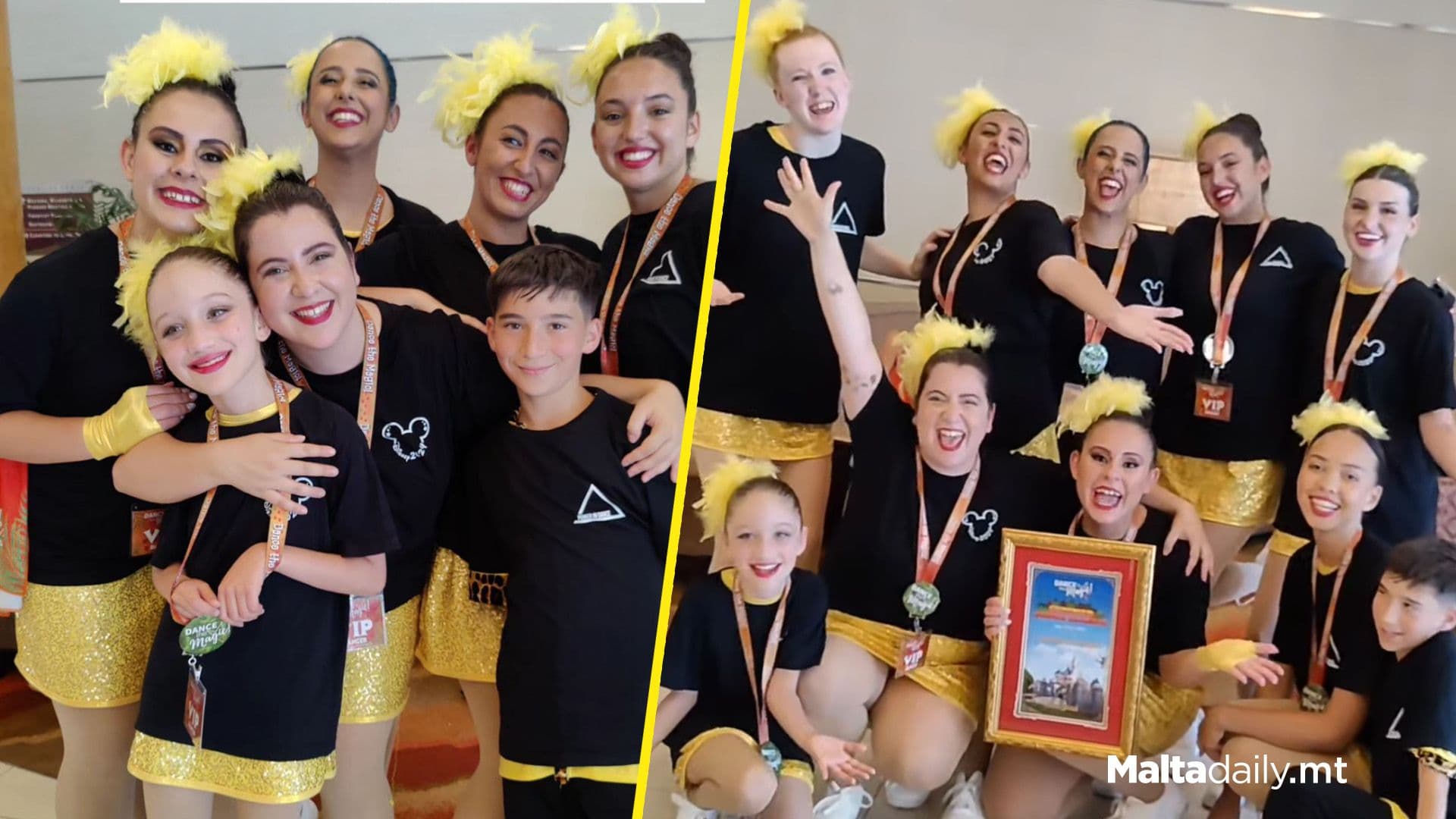 Maltese Dancers Participate in Disneyland California Parade