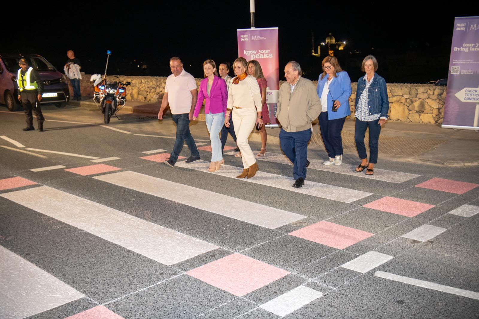 Malta’s Zebra Crossings Turn Pink to Mark Pink October–Movember 2025