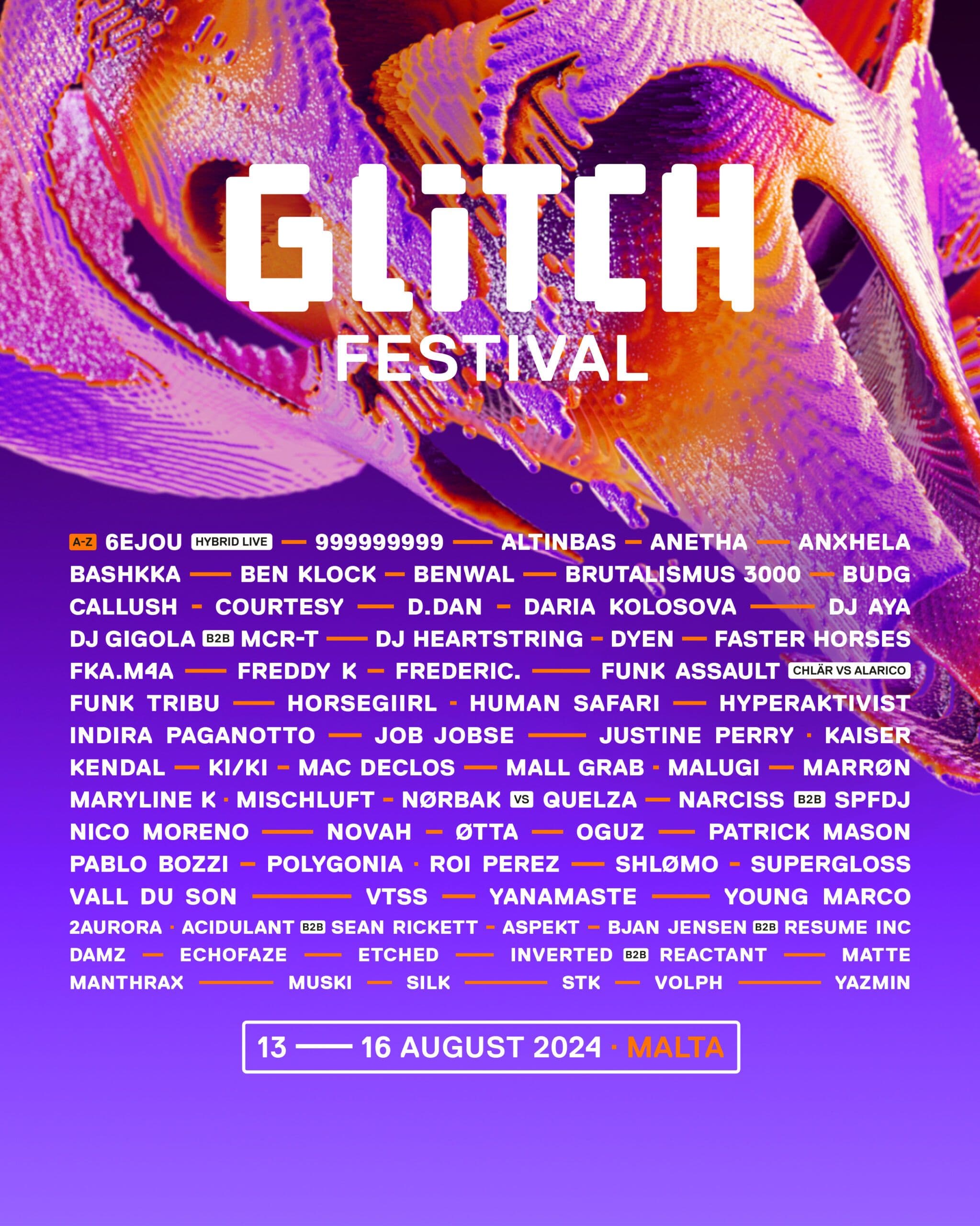 Glitch Is Back For 7th Edition: 13th To 16th August 2024