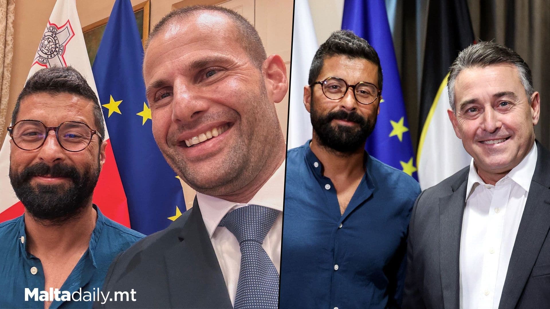 Neil Agius Meets Prime Minister & Opposition Leader