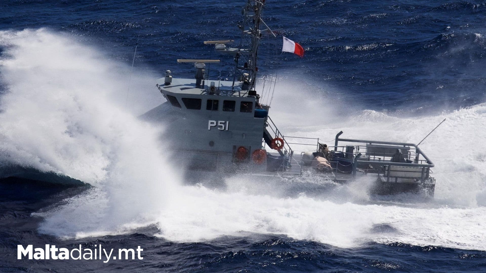 Sailing Boat Saved From Rough Sea BY AFM