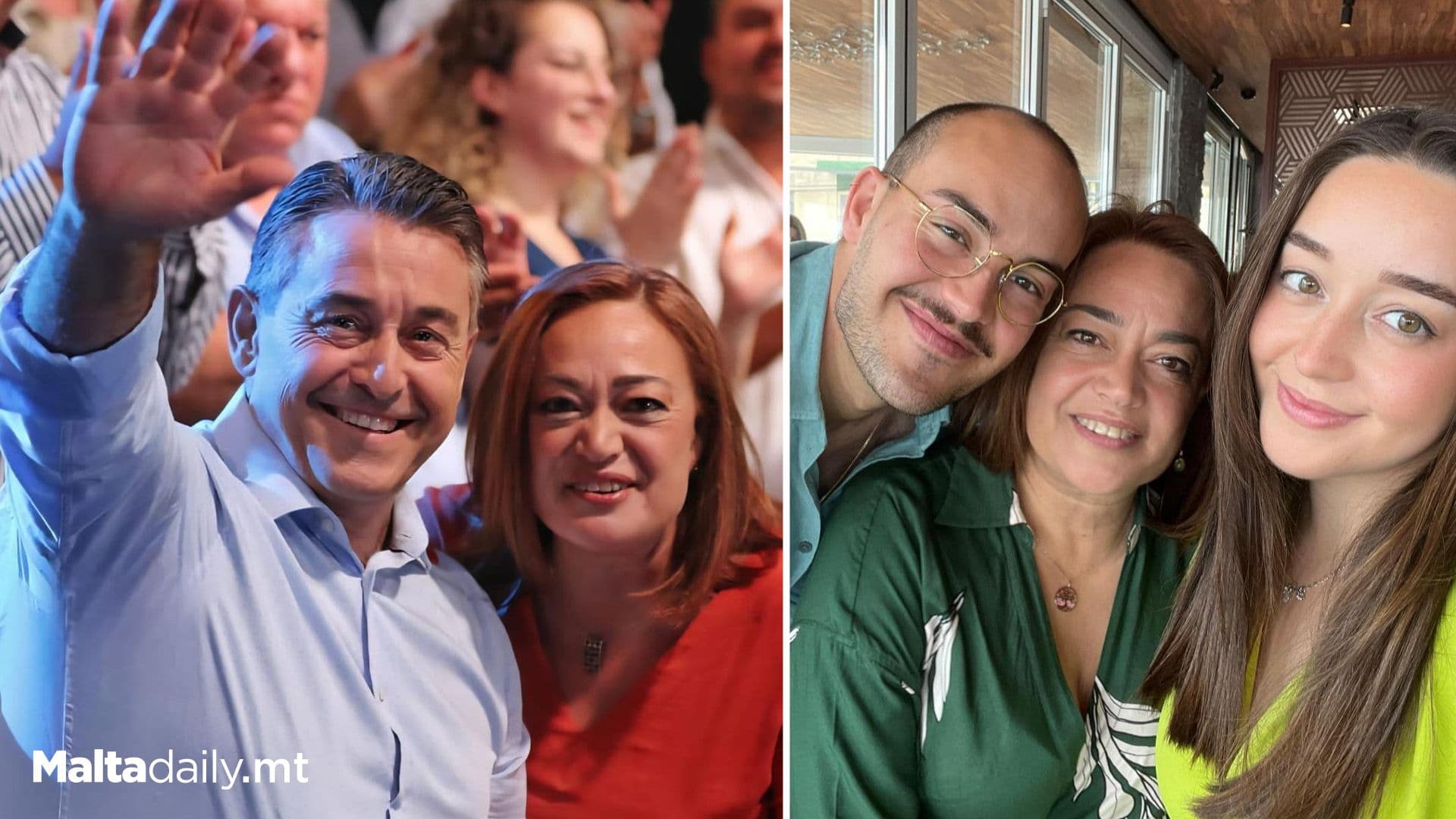 Bernard Grech Thanks His Wife And Children For Sacrifices During Challenging Times as PN Leader